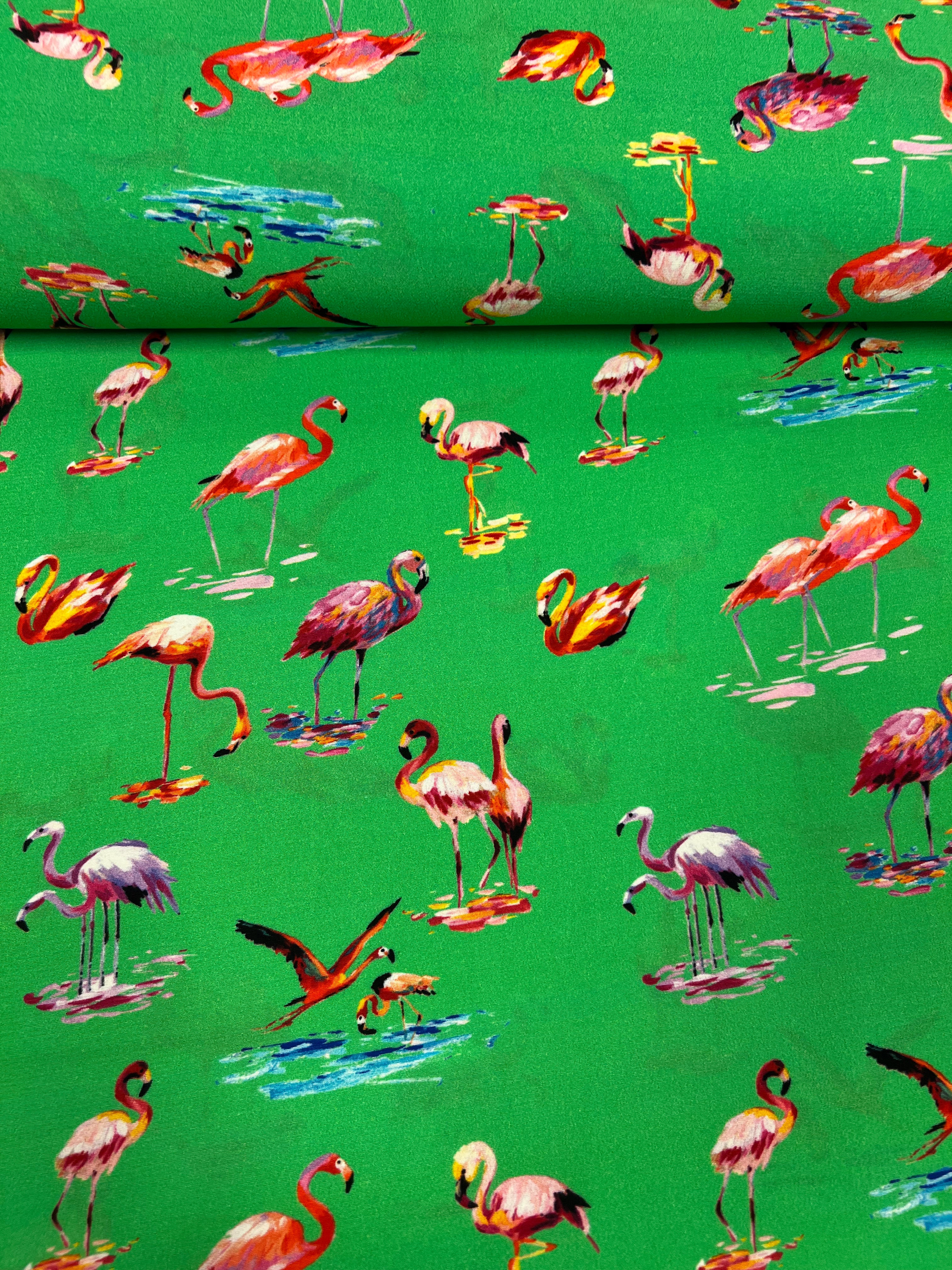 Flamingo Zoo - Viscose