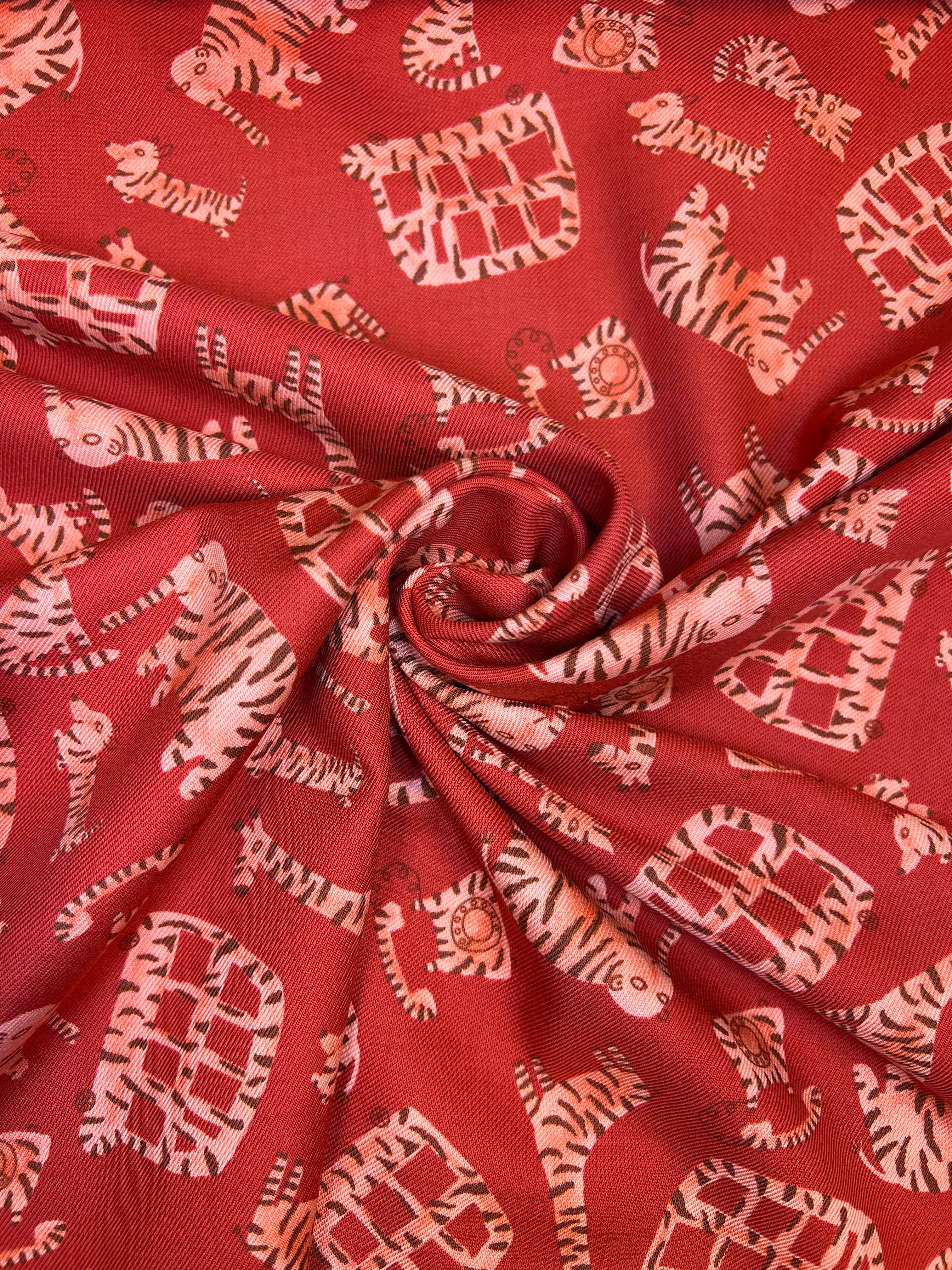 Wild van Streepjes - Katoen/Viscose