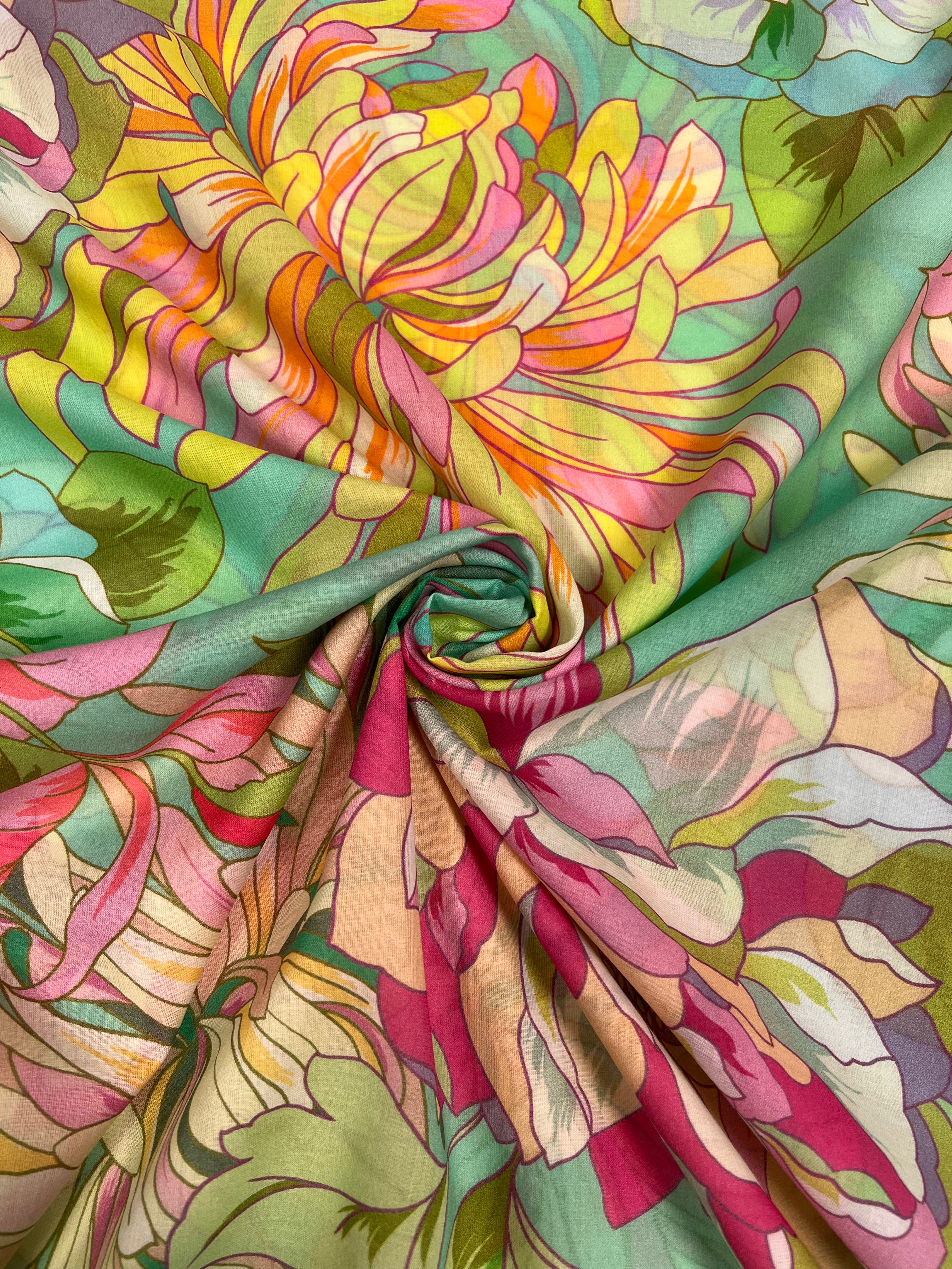 Symfonie van Chrysanten - Katoen