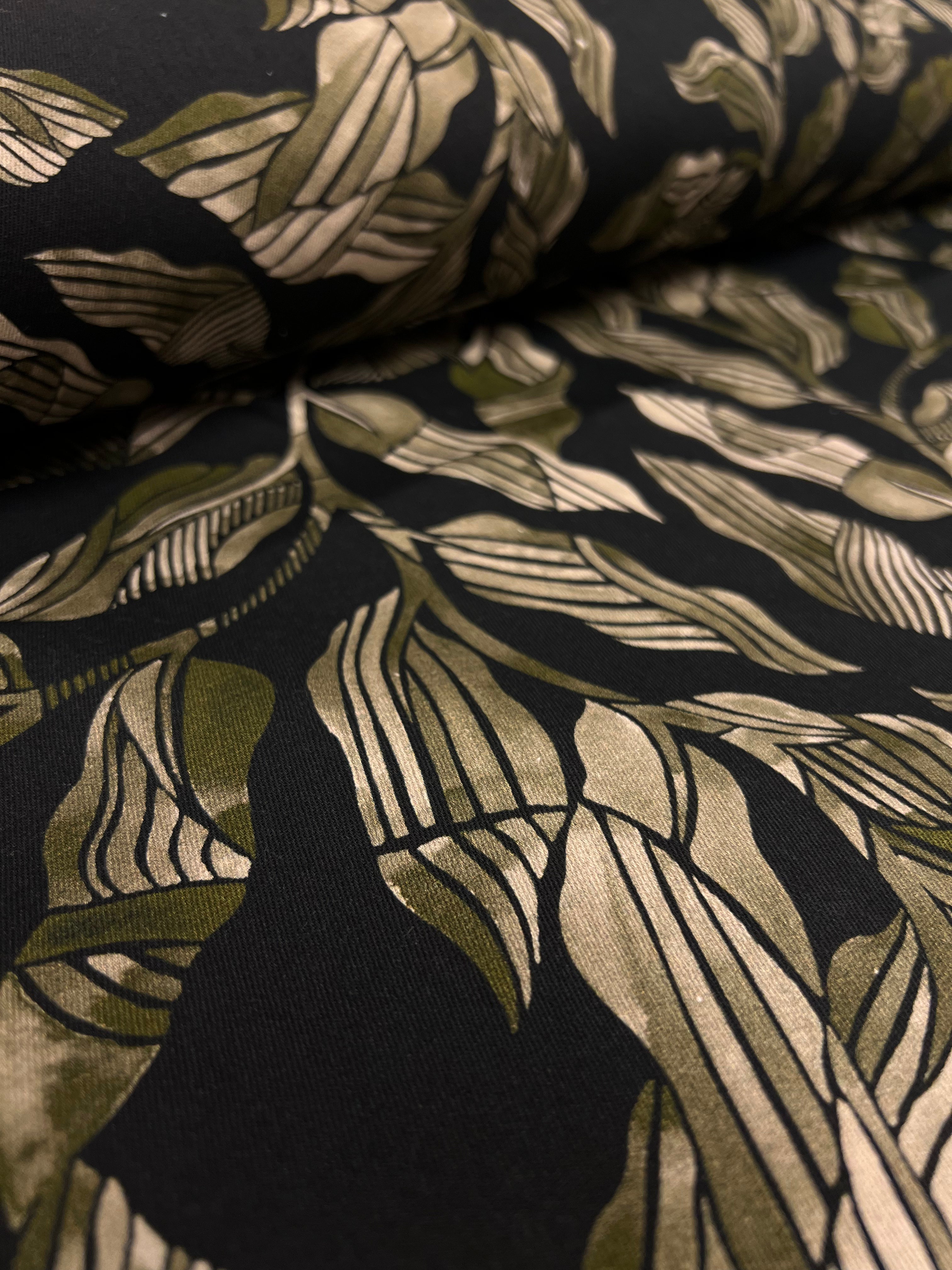 Green Leaves - Stretchdenim