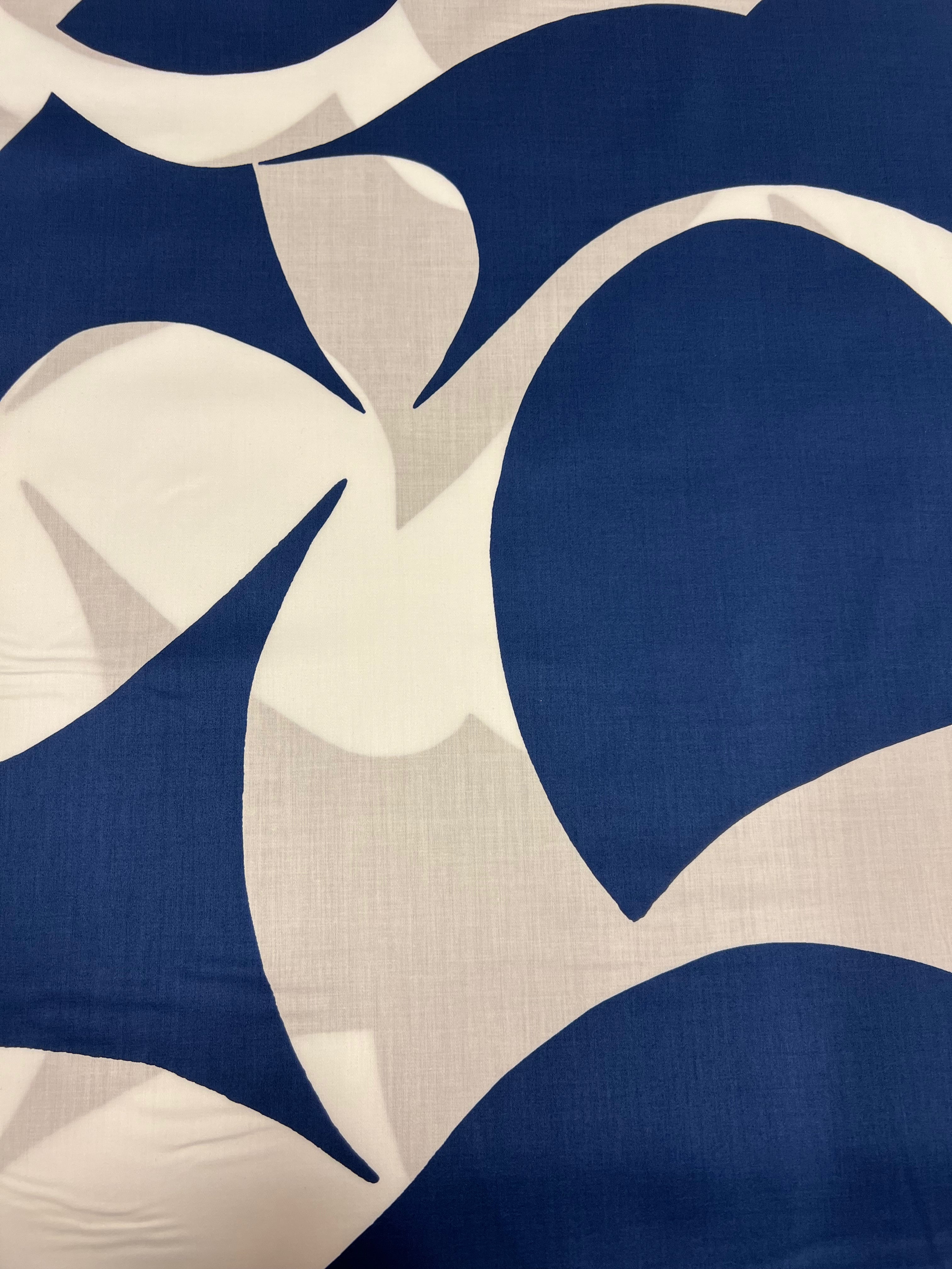 Nordic Blue - Katoen (satijn)