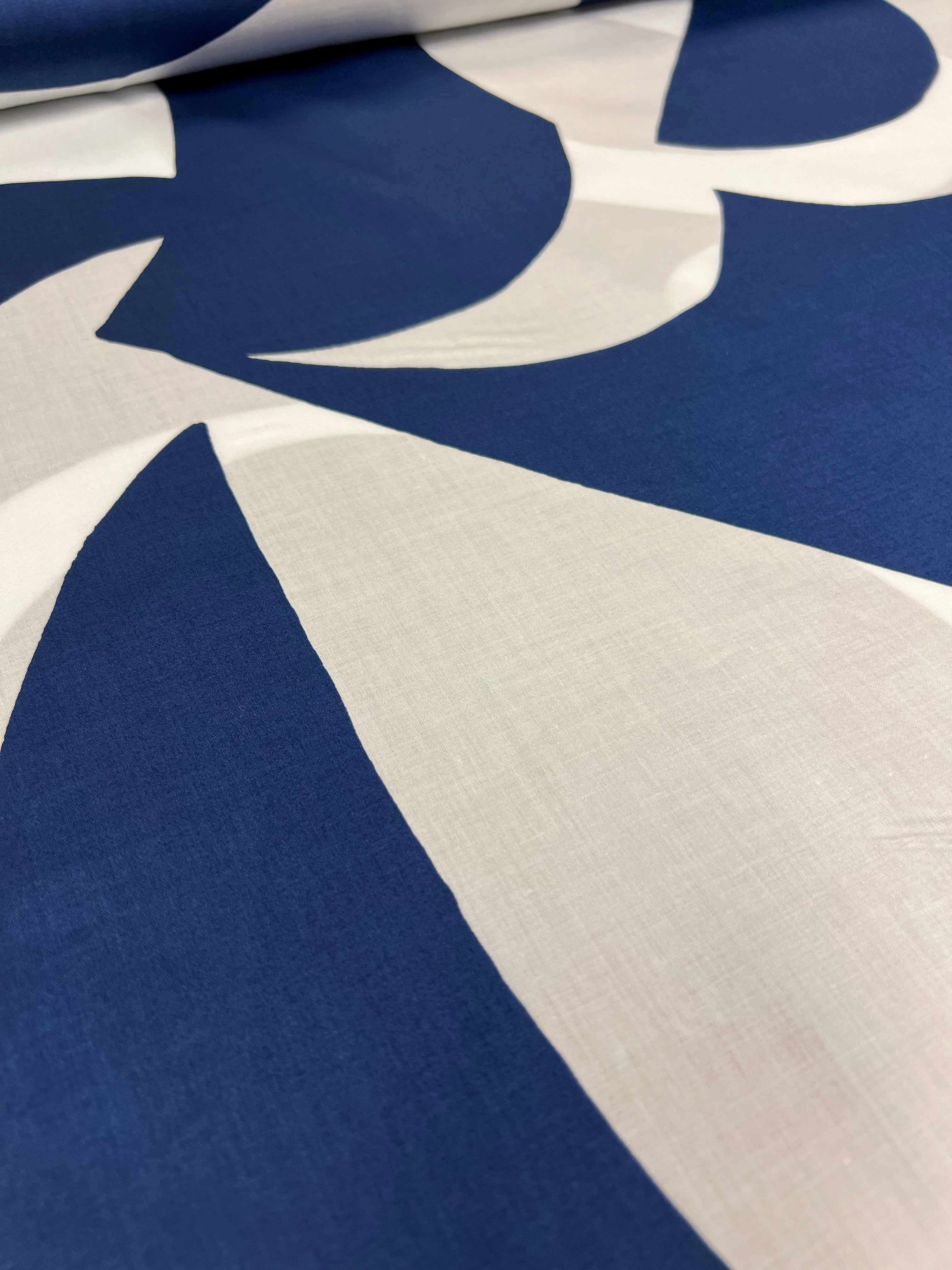 Nordic Blue - Katoen (satijn)