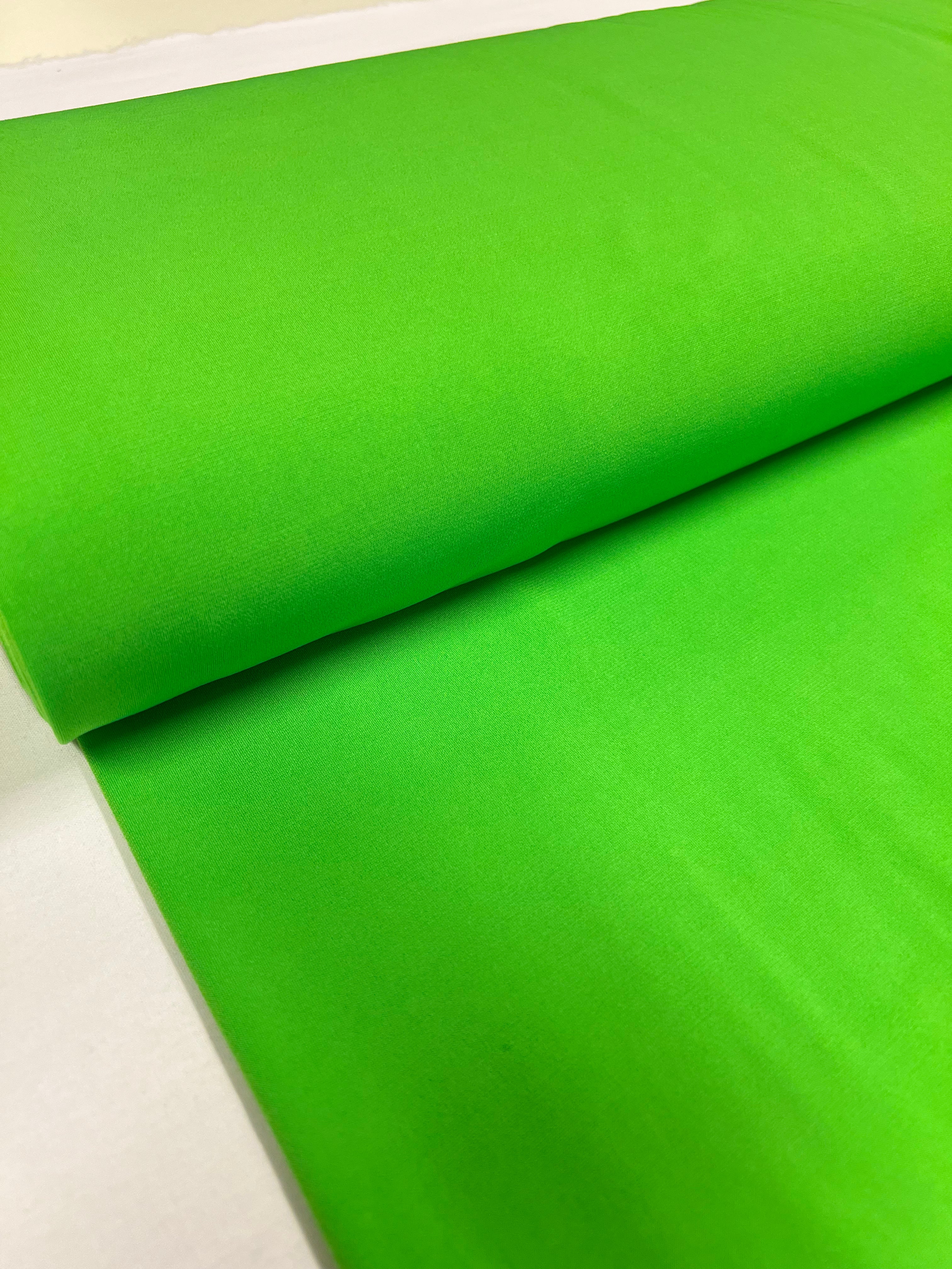 Neongroen - Polyestertricot