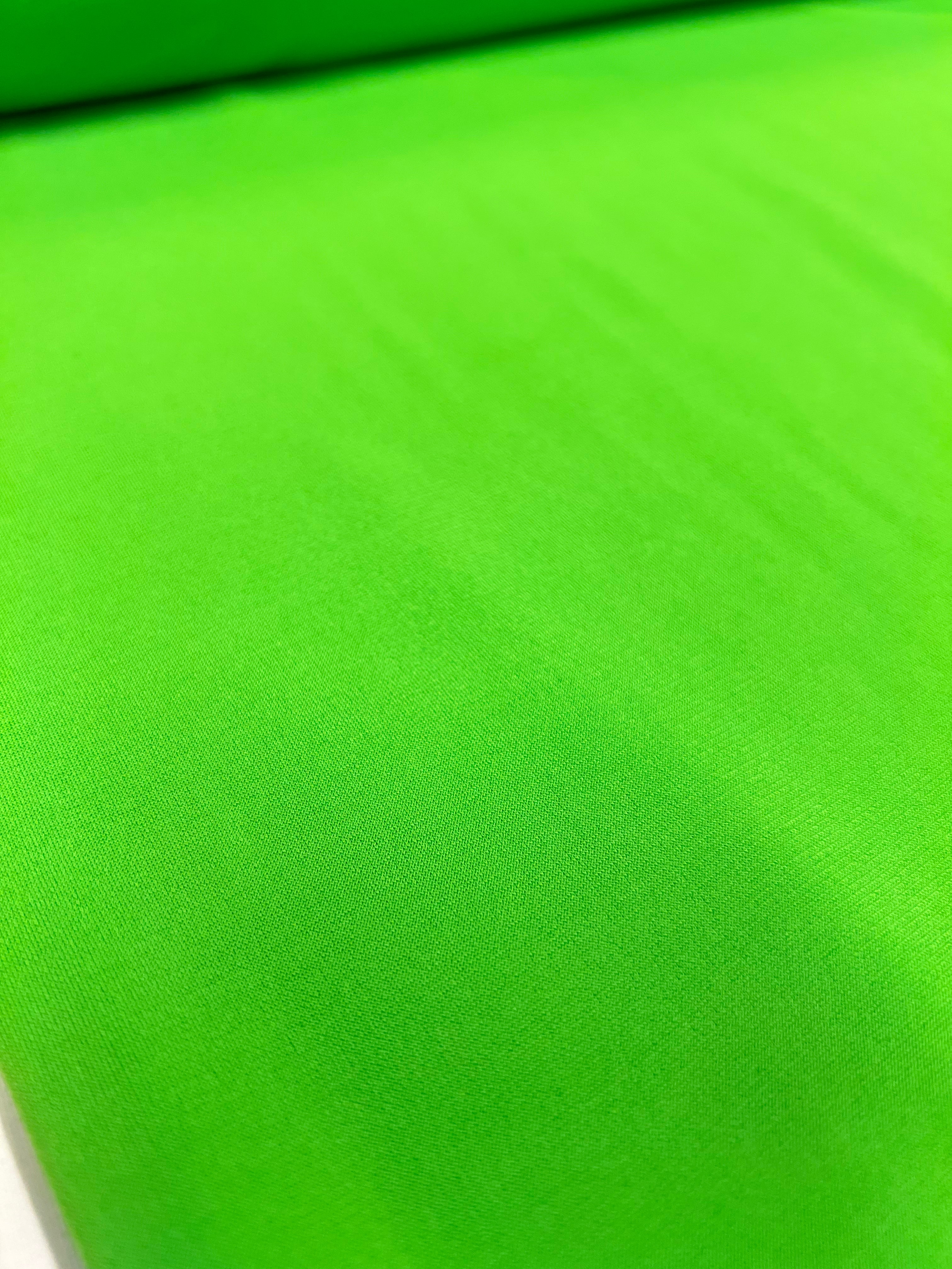 Neongroen - Polyestertricot