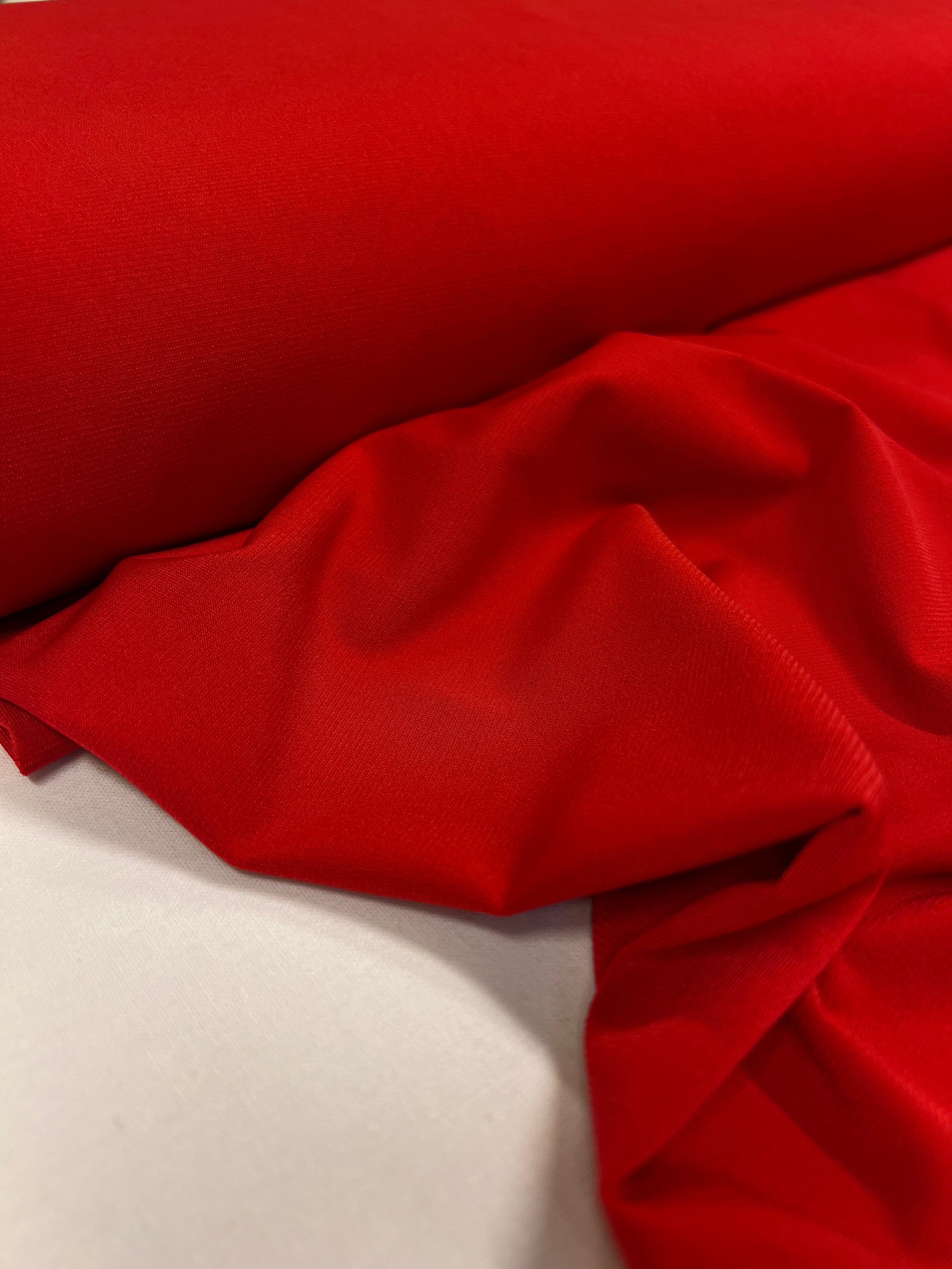 Rood - Polyestertricot