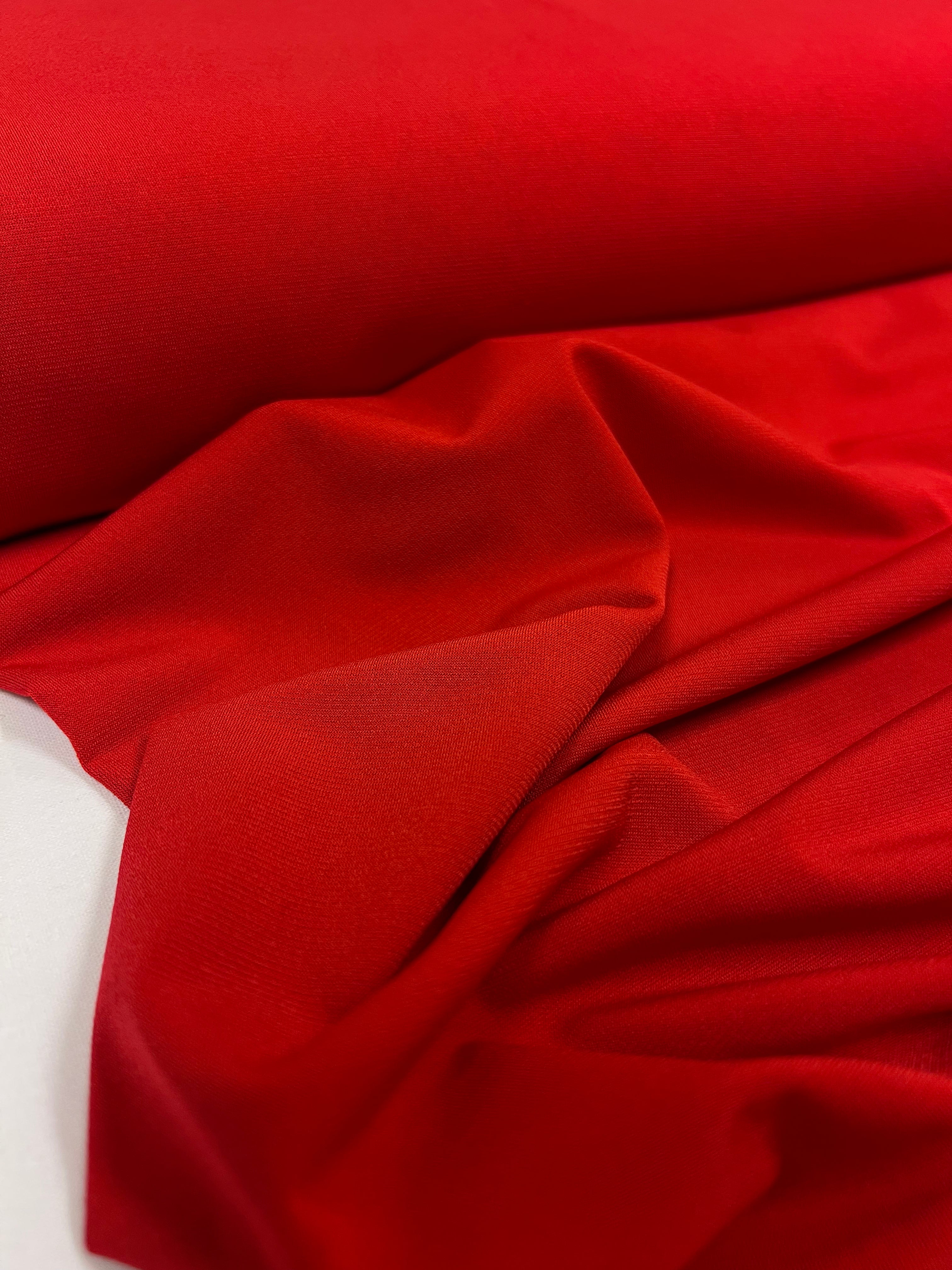 Rood - Polyestertricot