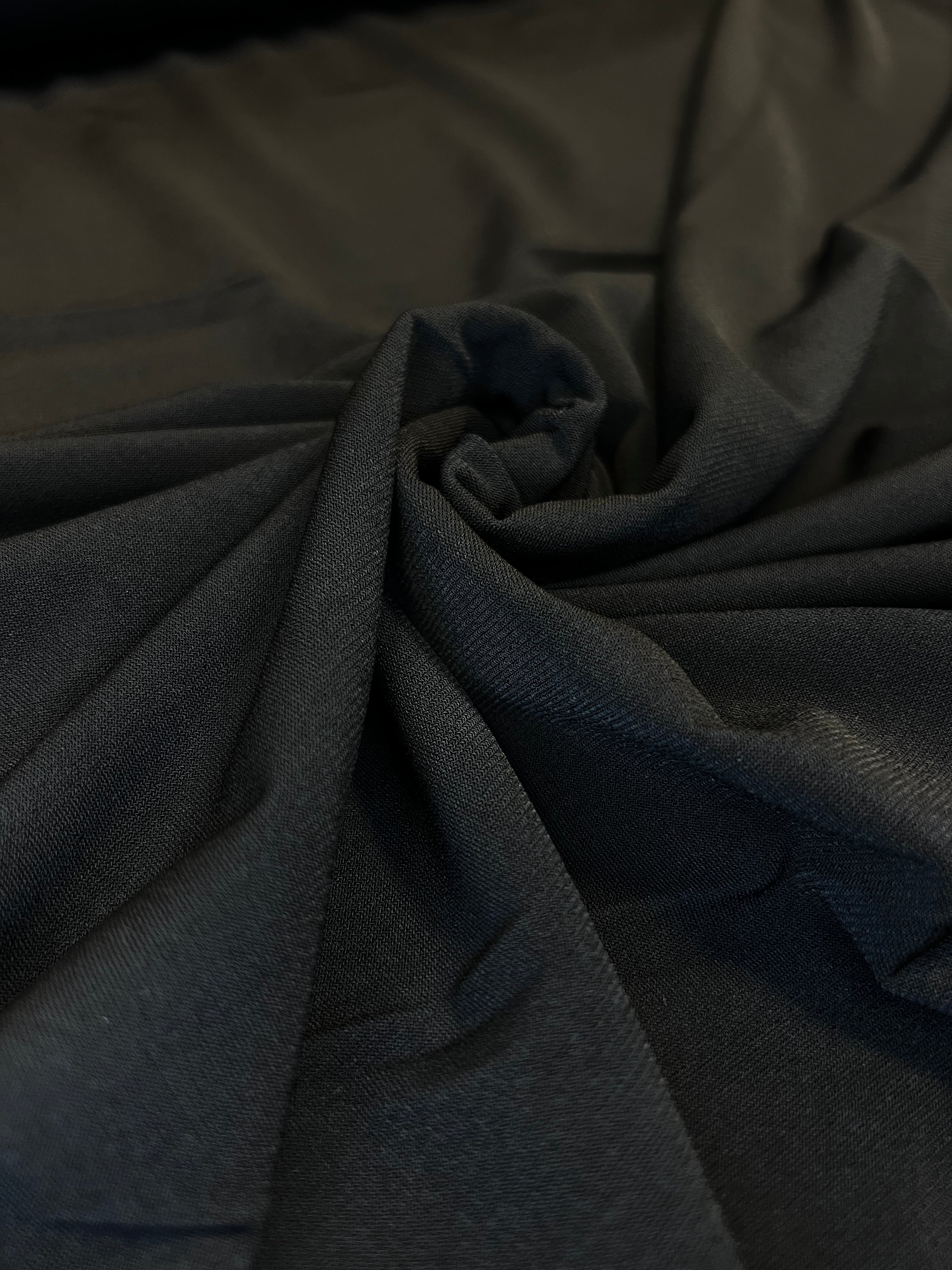 Marineblauw - Polyestertricot