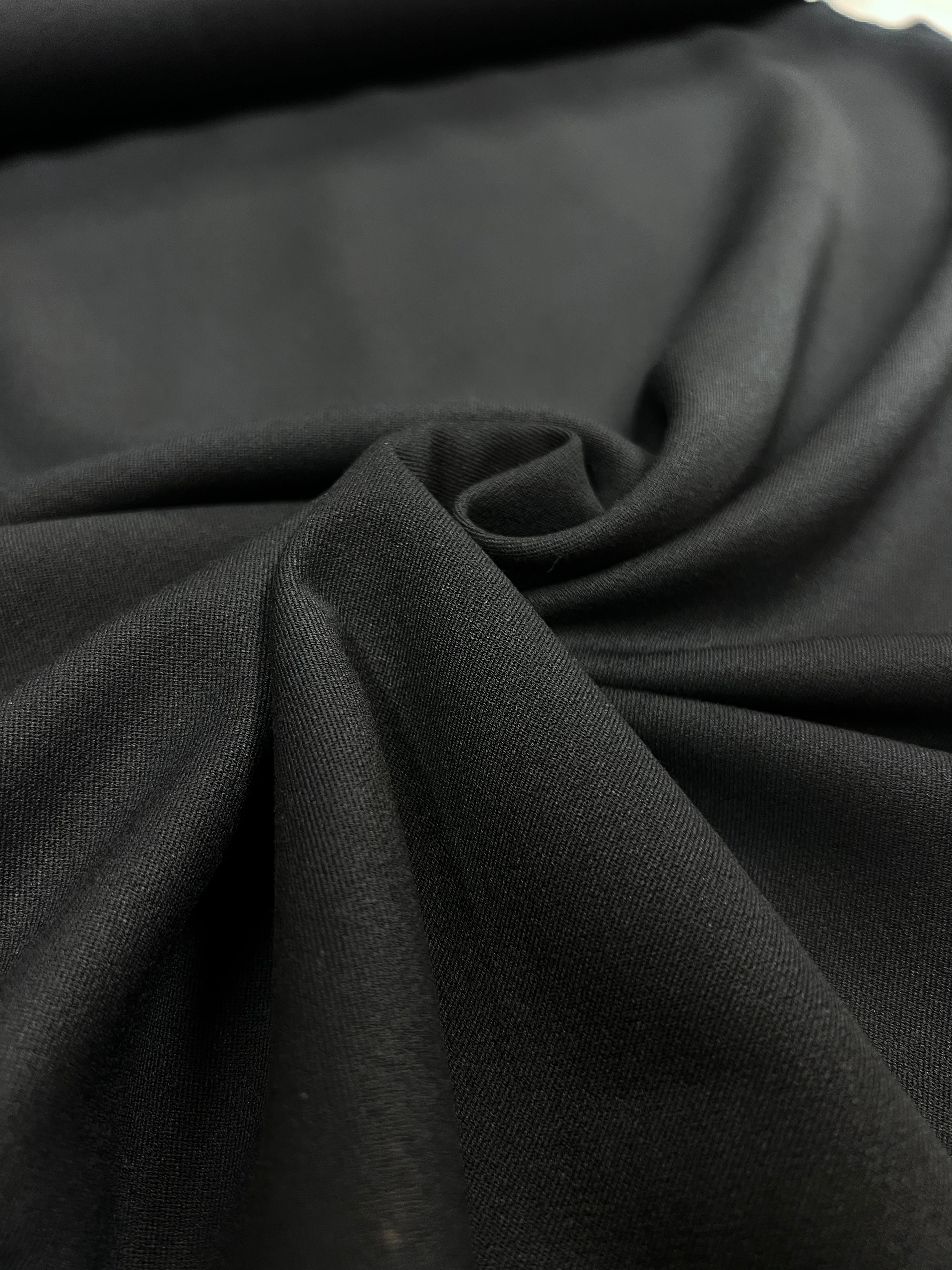Marineblauw - Stretchgabardine