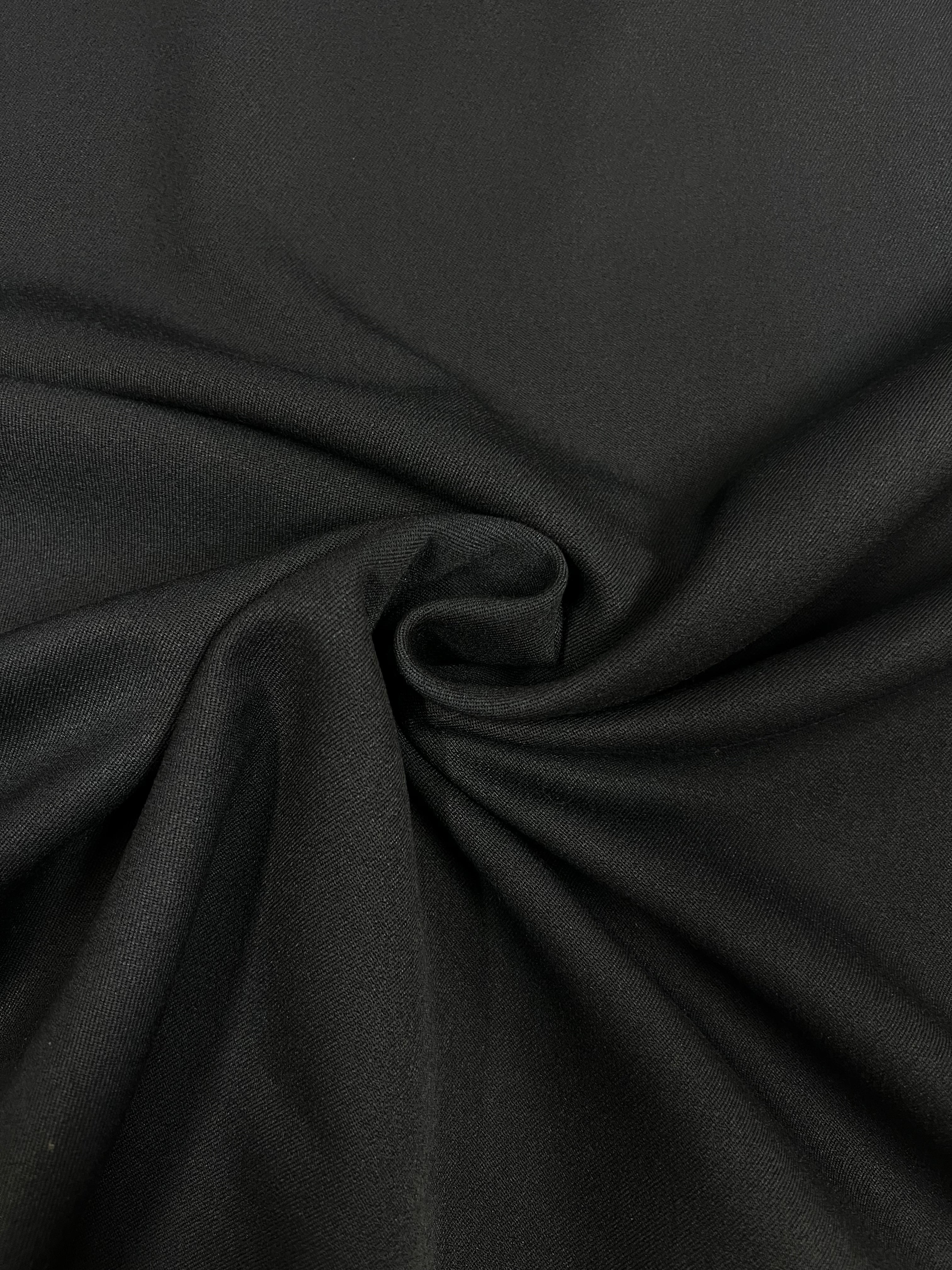 Marineblauw - Stretchgabardine