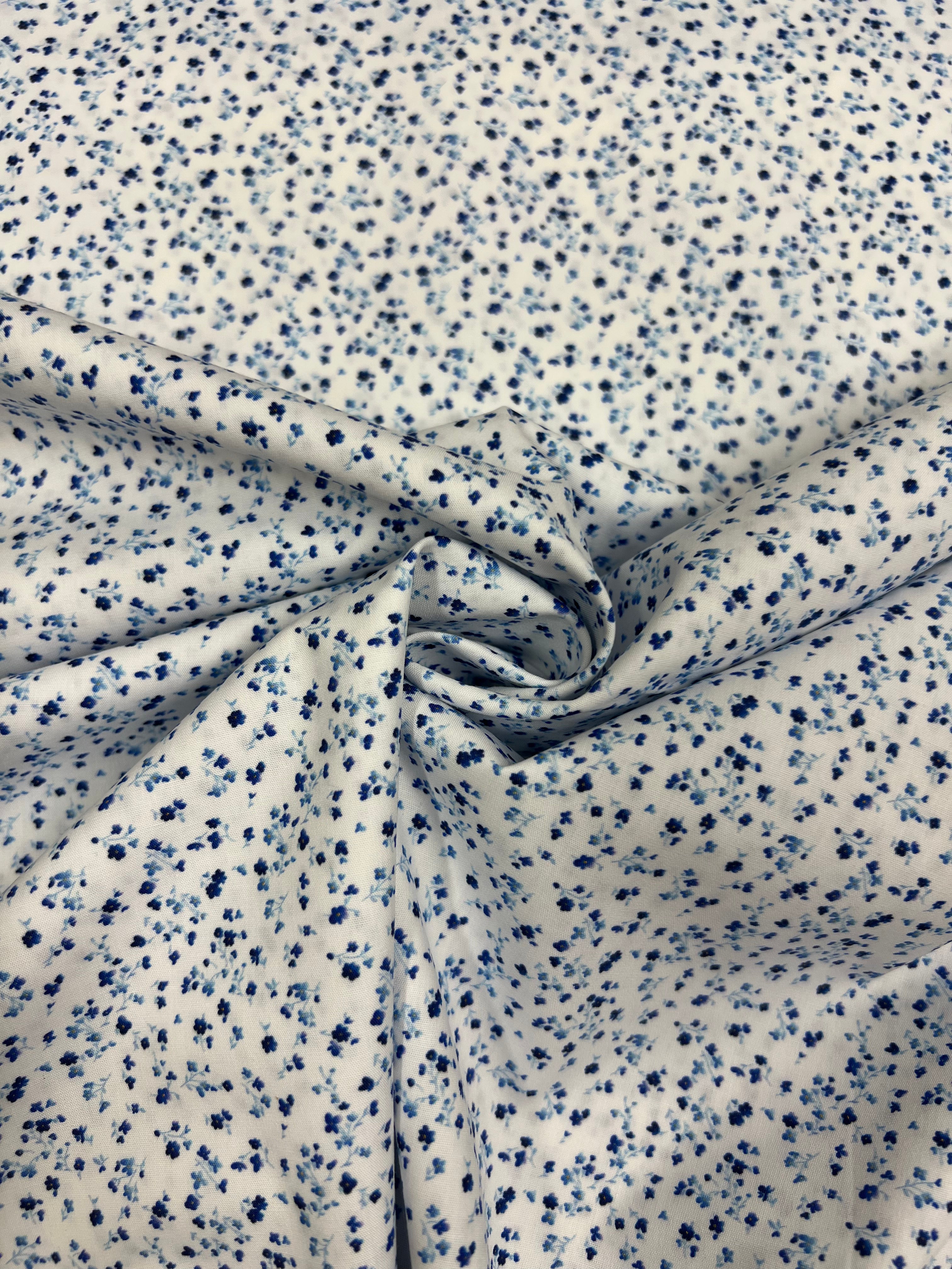 Microbloemetjes - Poplin Katoen