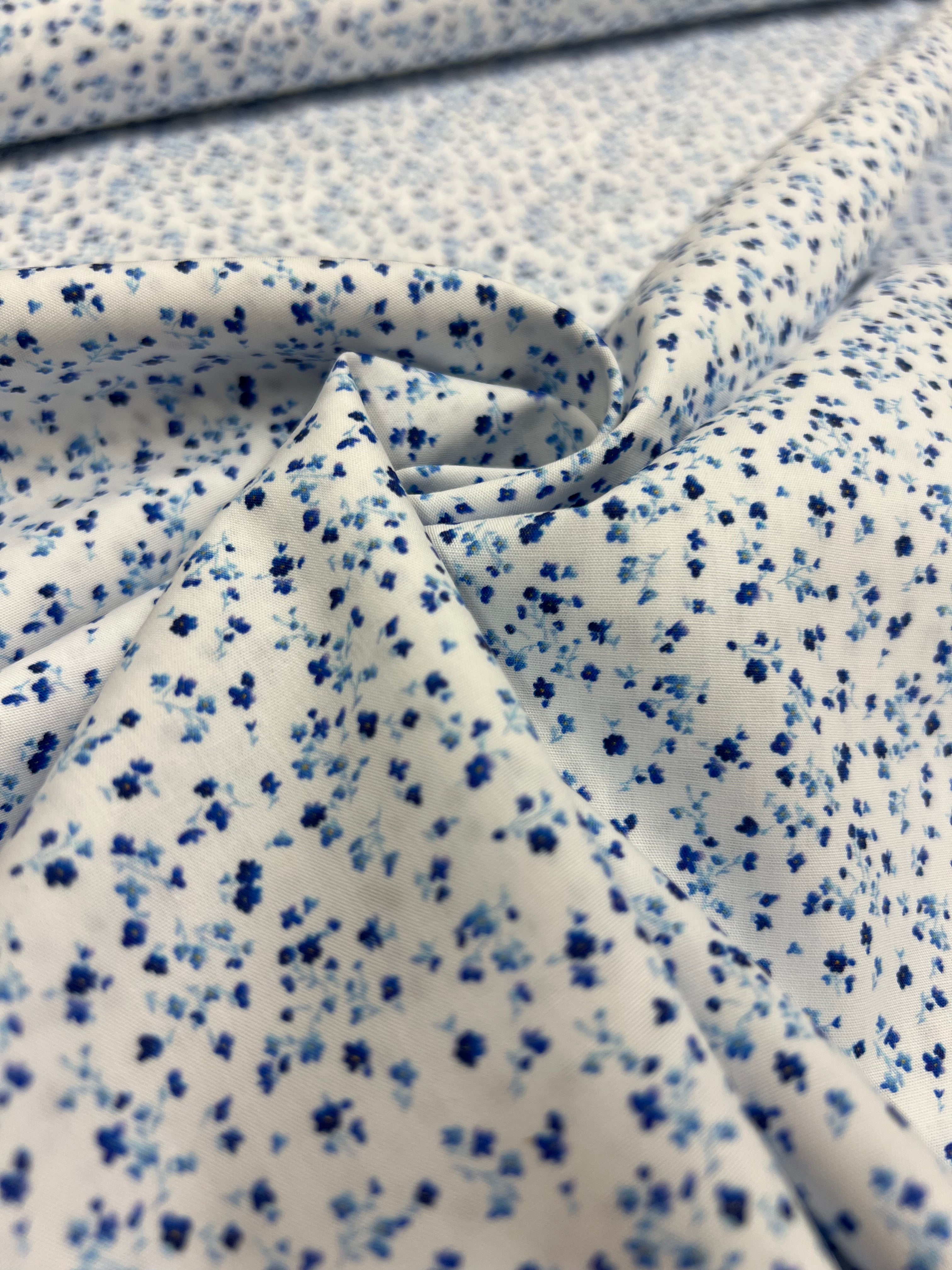 Microbloemetjes - Poplin Katoen