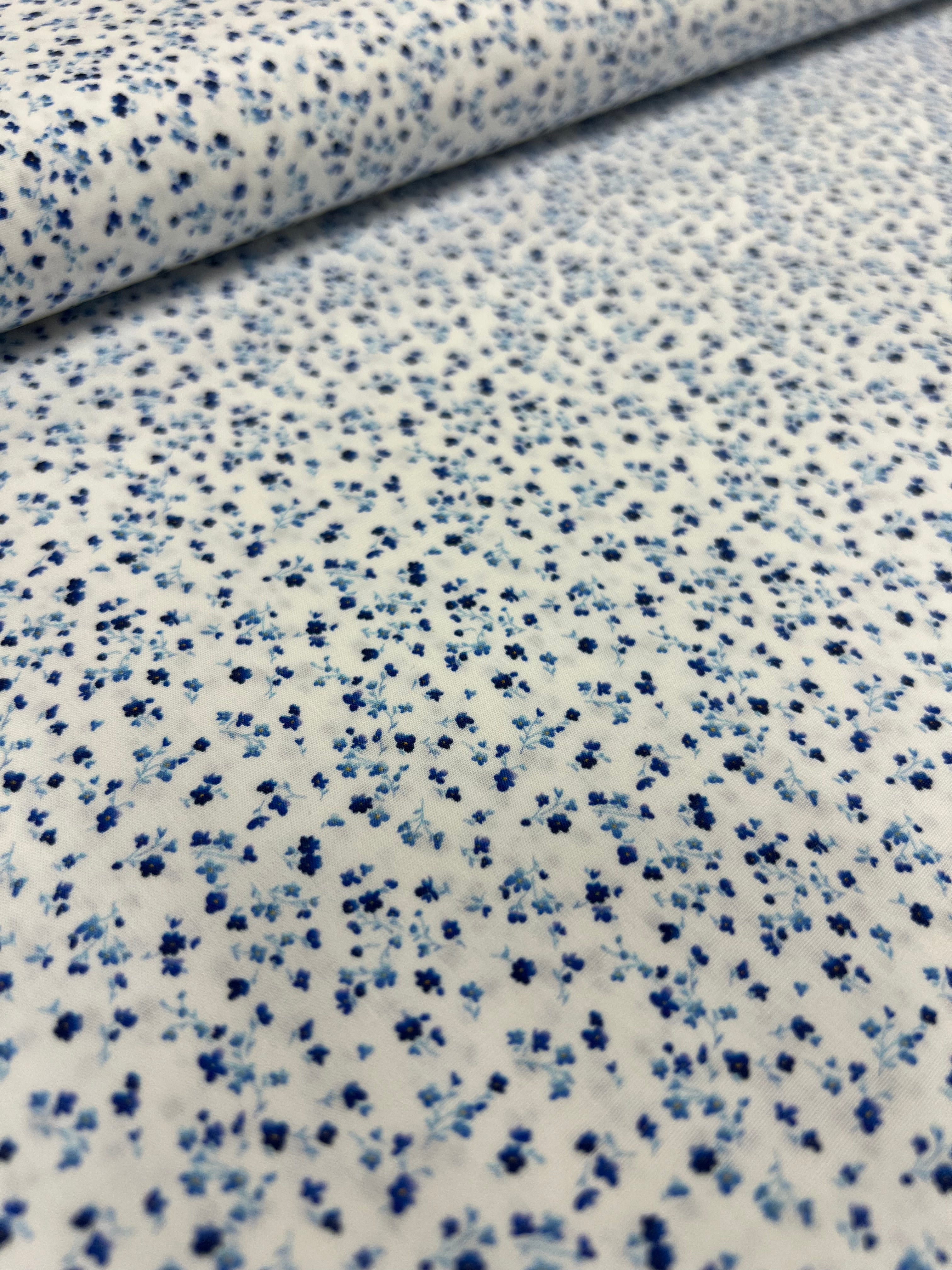 Microbloemetjes - Poplin Katoen