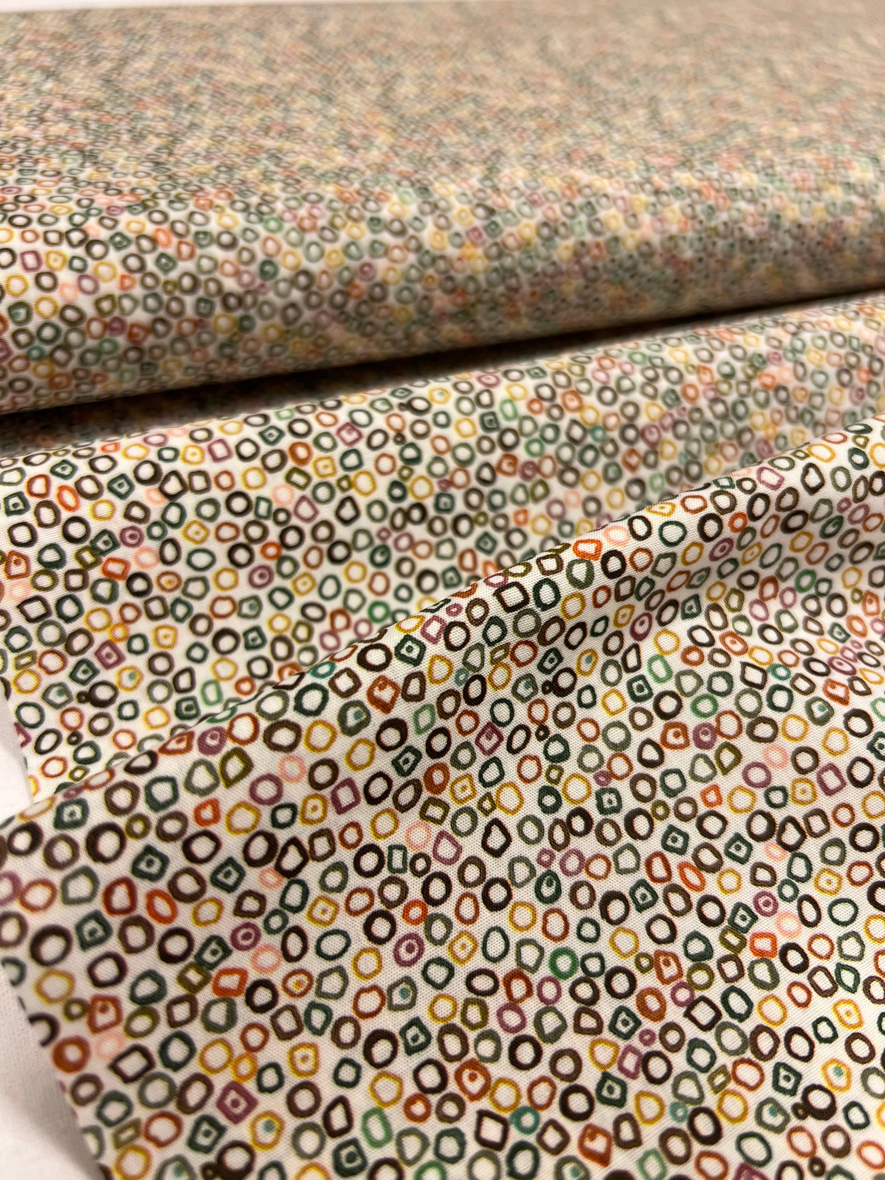 Retro Bubbles - Poplin Katoen