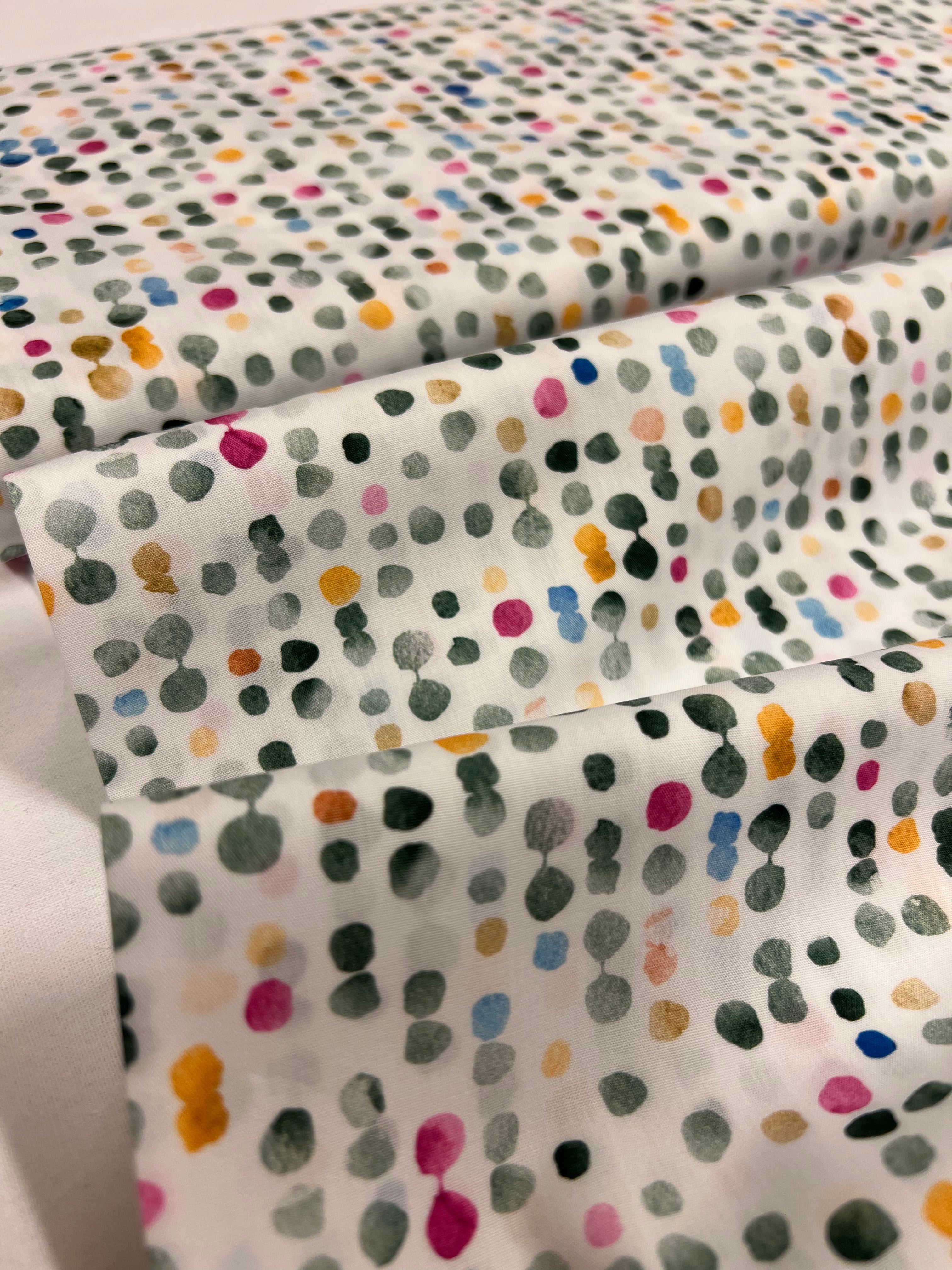Rainbow Rain - Poplin Katoen