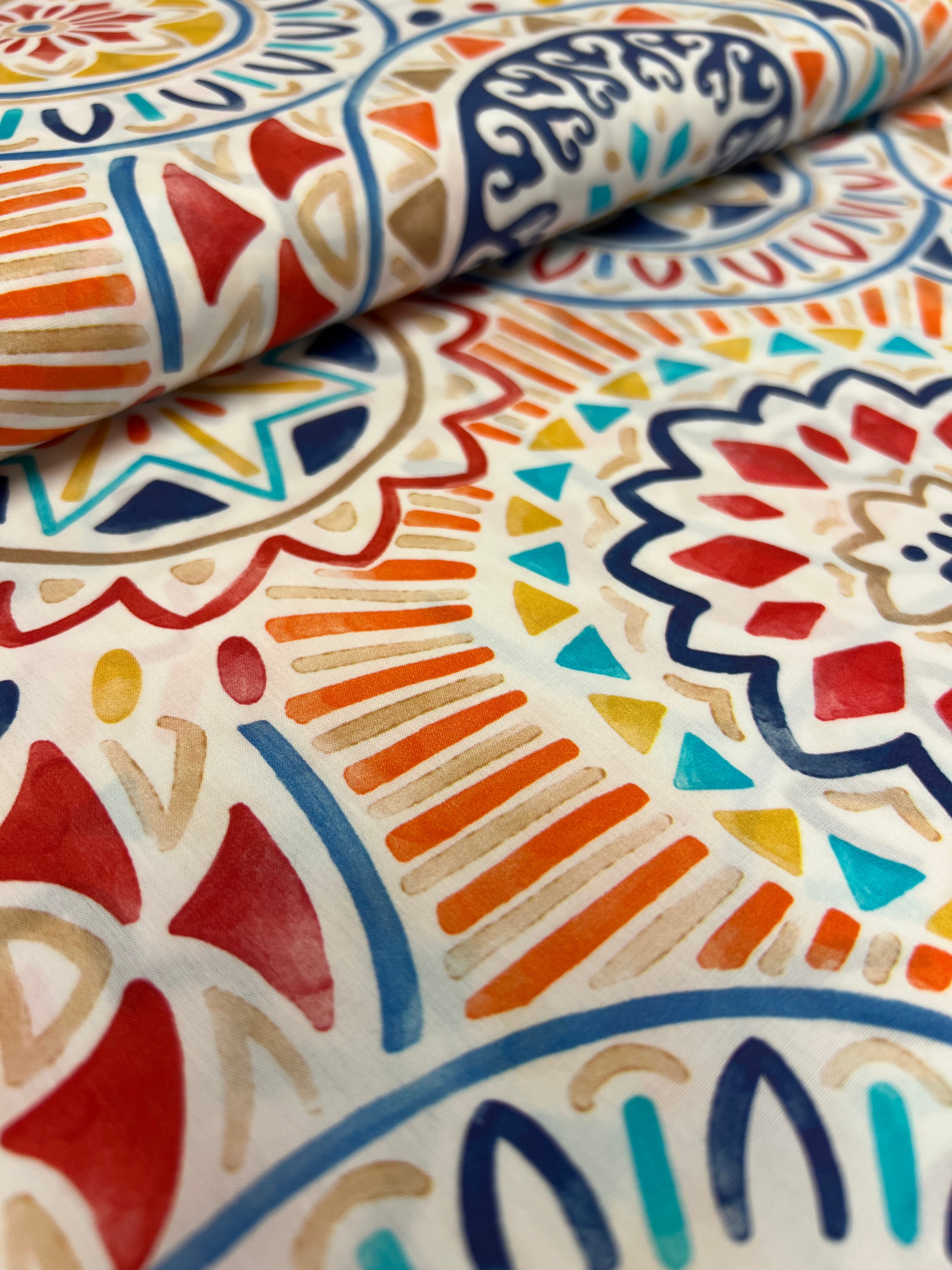 Multi Mandala - Poplin Katoen