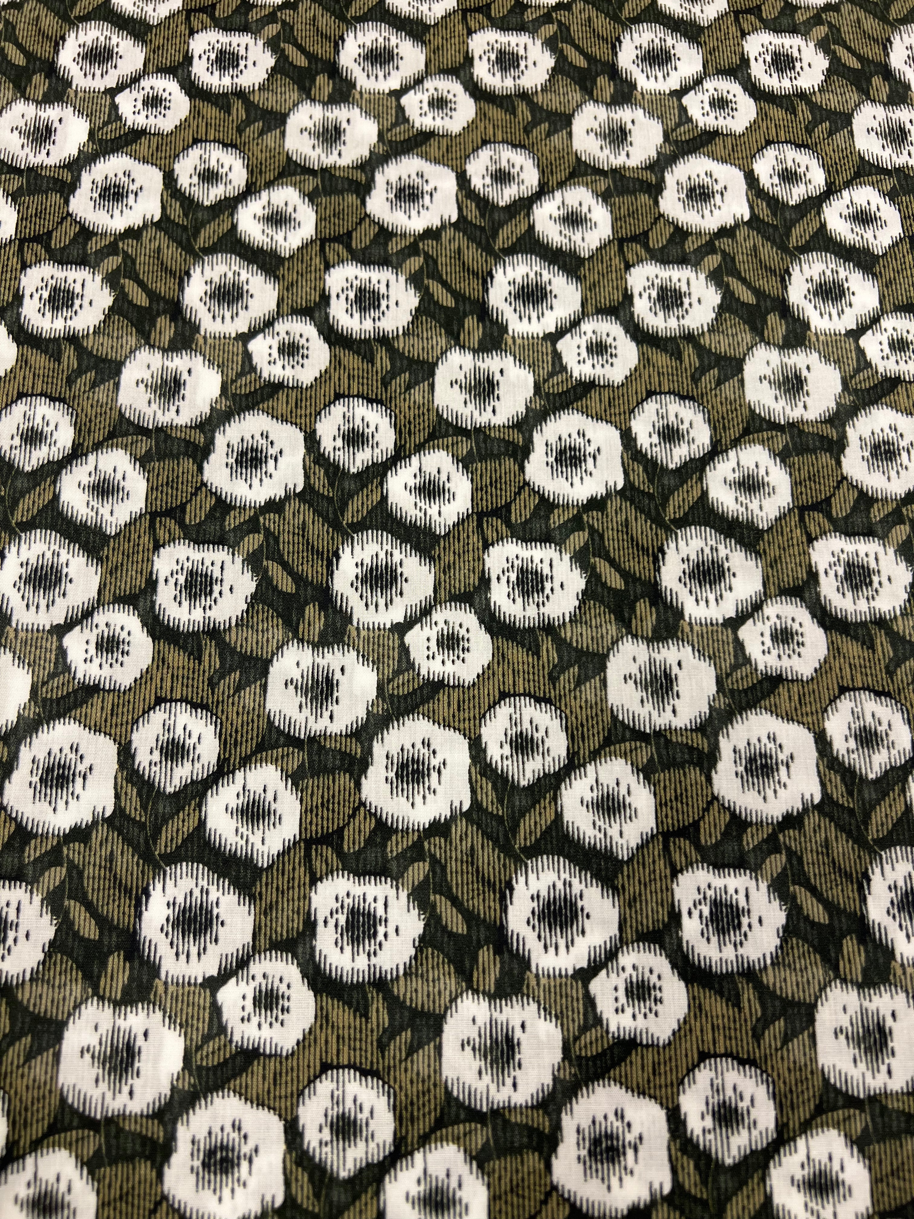 Moss Glitch - Poplin Katoen