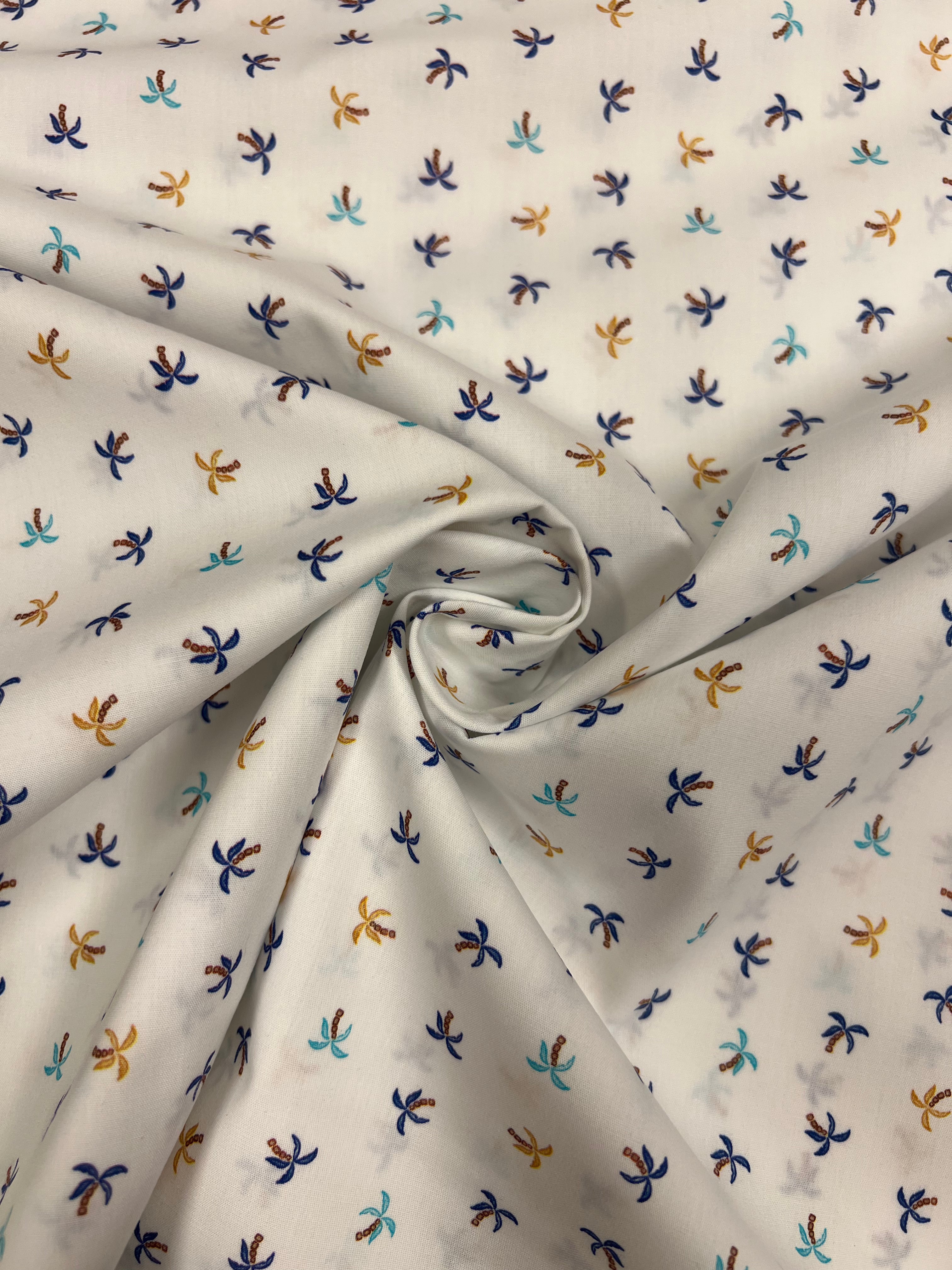 Palmbomen - Poplin Katoen