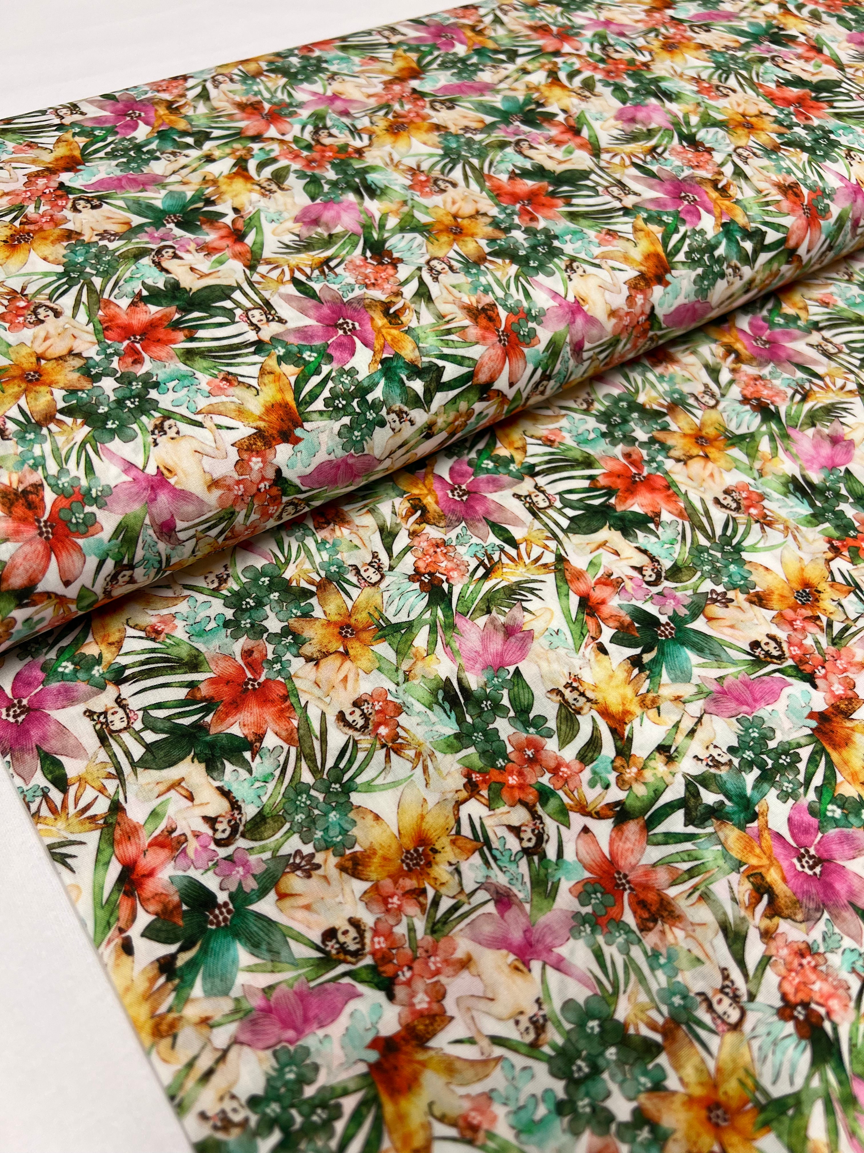 Aloha Pin-Up - Poplin Katoen