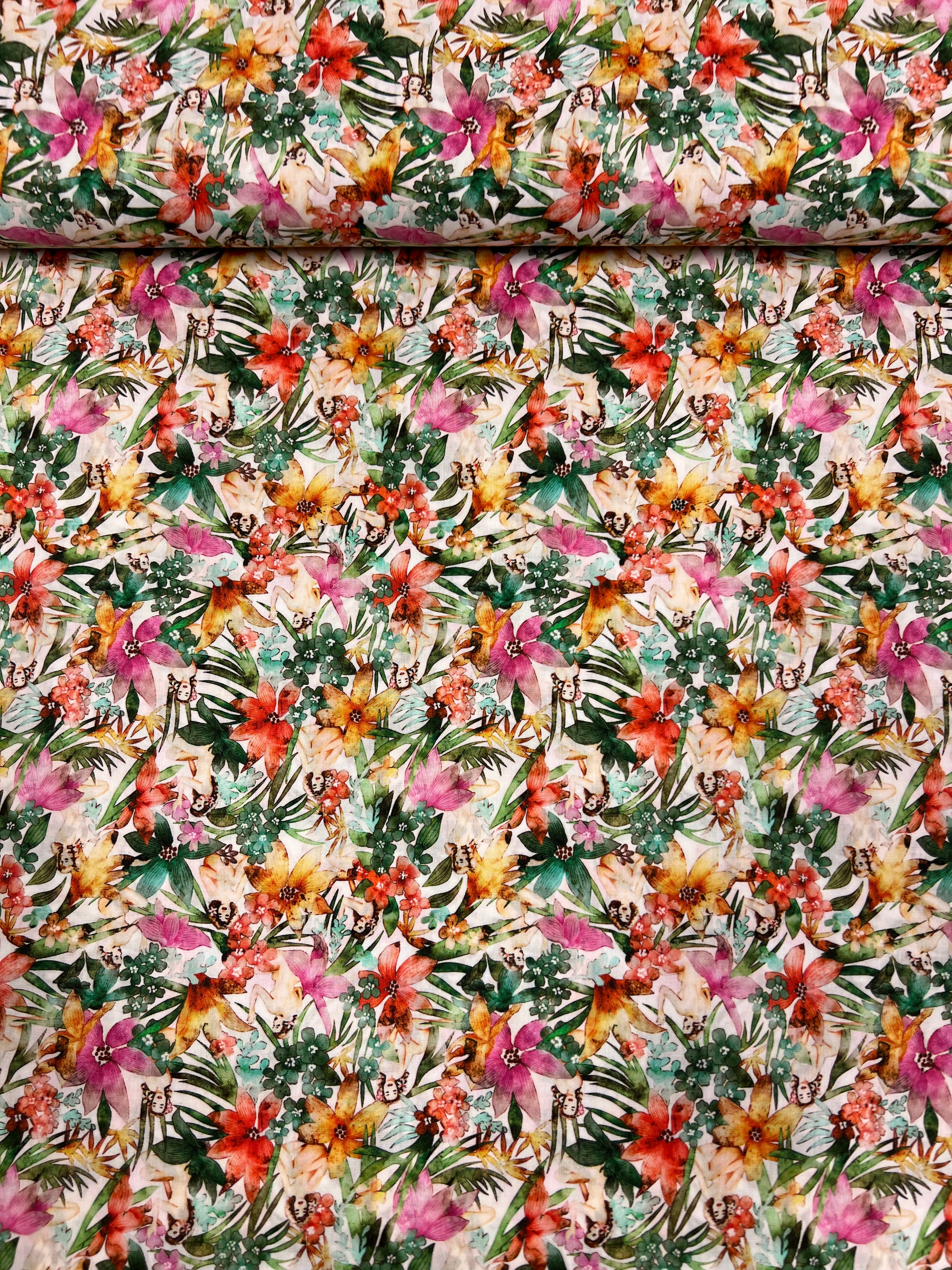 Aloha Pin-Up - Poplin Katoen