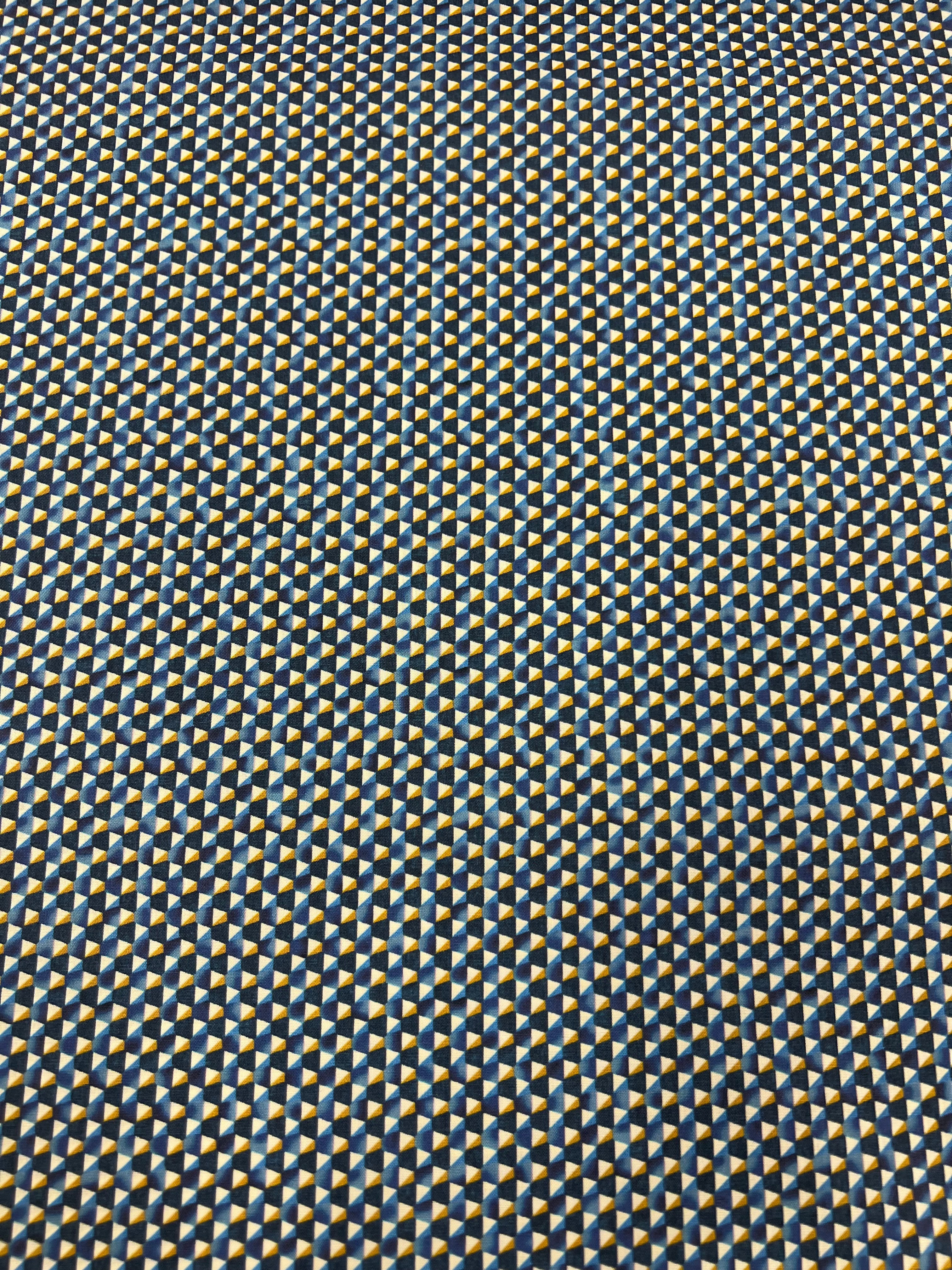 Ocean Mosaic - Poplin Katoen