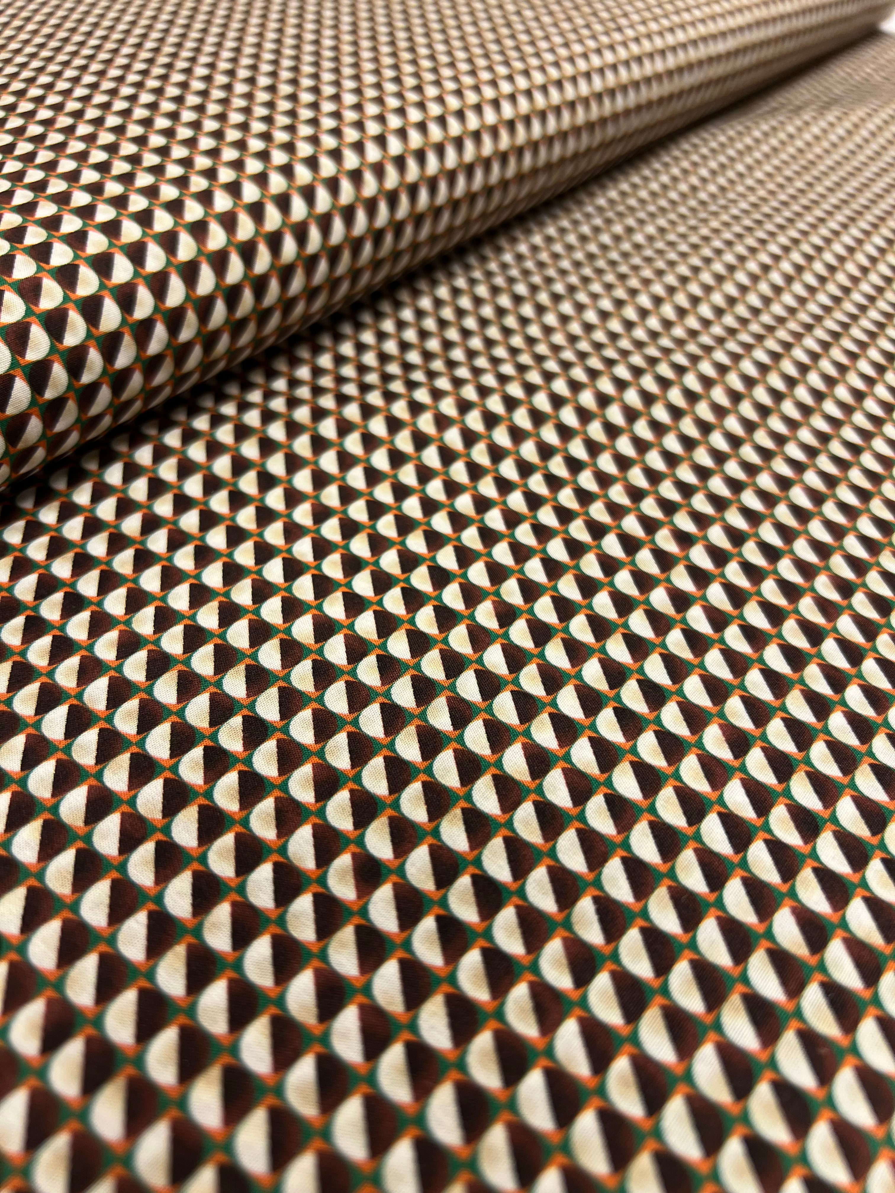 Espresso Spheres - Poplin Katoen