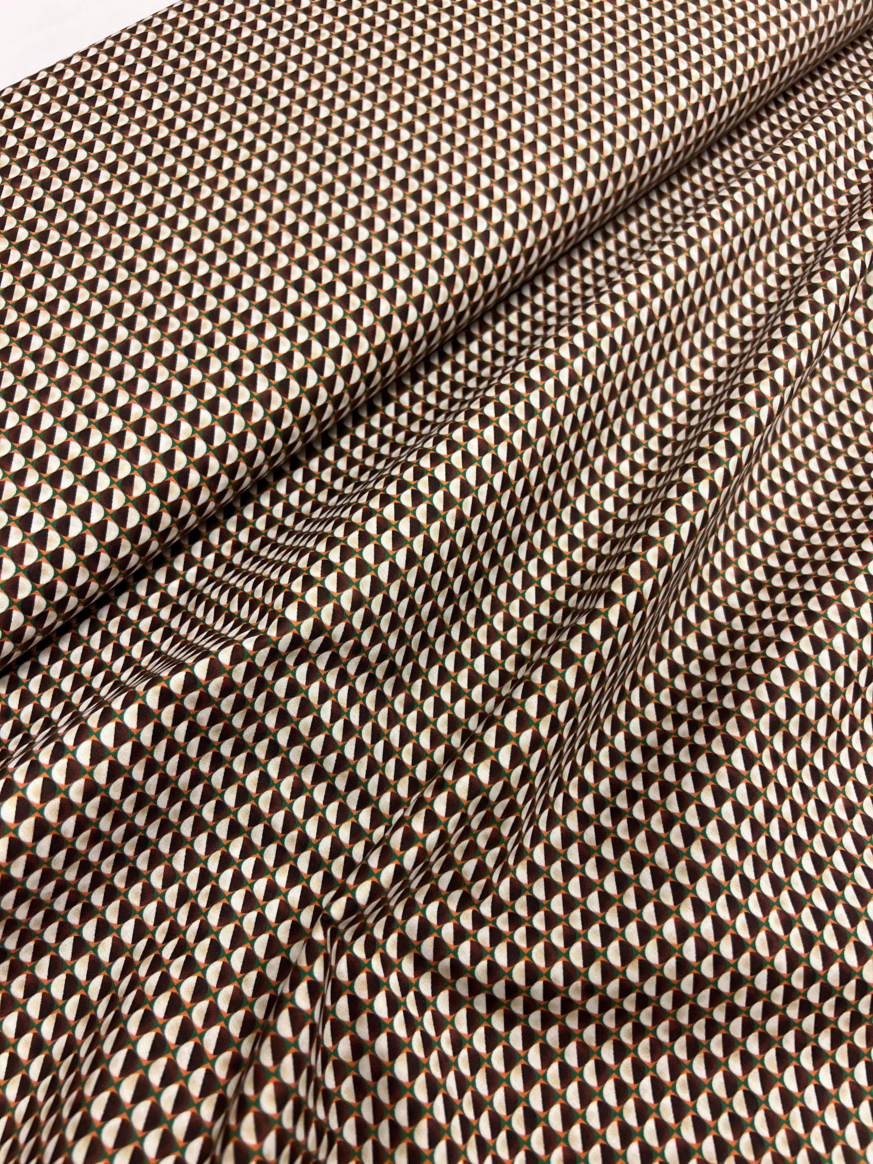 Espresso Spheres - Poplin Katoen