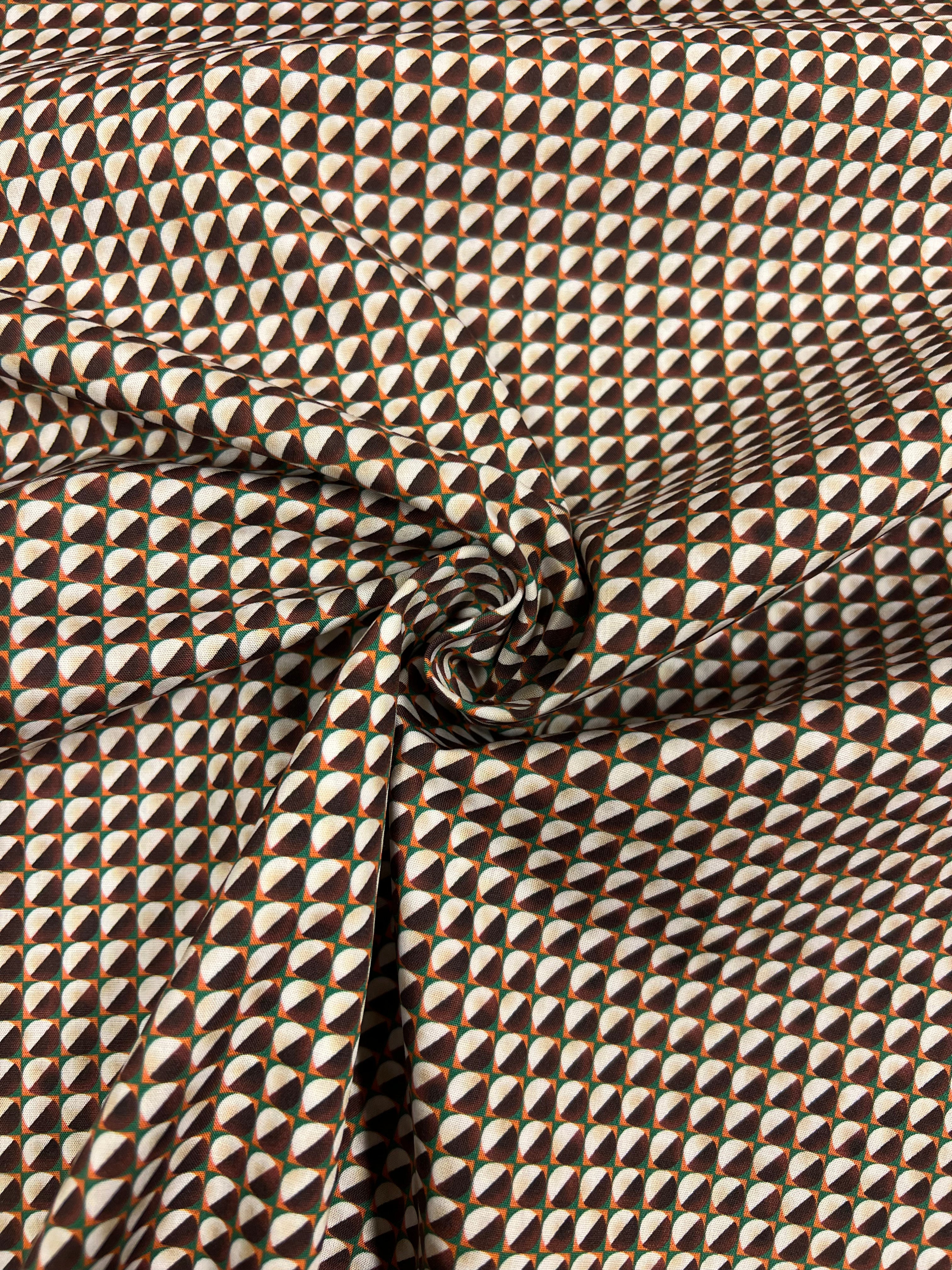Espresso Spheres - Poplin Katoen