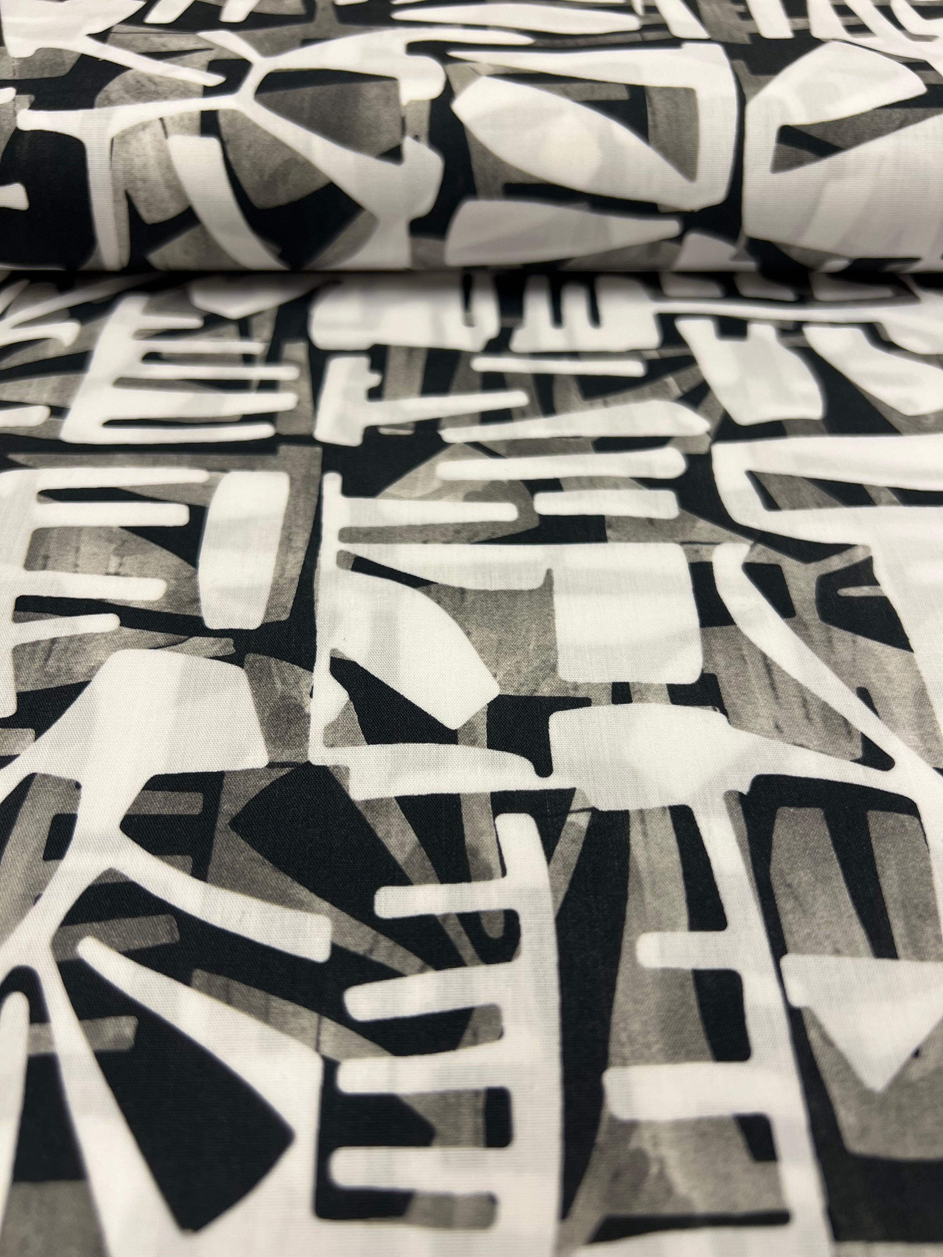 Noir de Matisse - Poplin Katoen