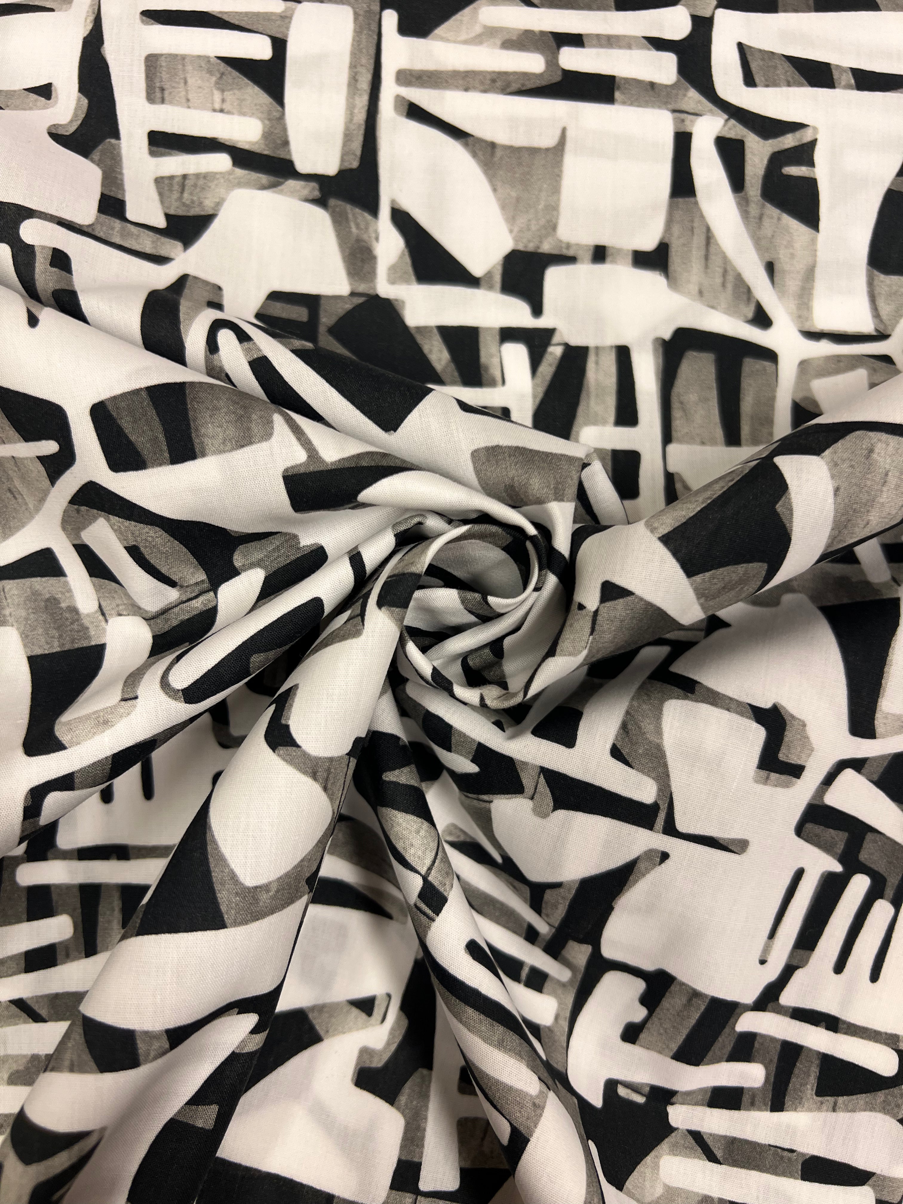Noir de Matisse - Poplin Katoen
