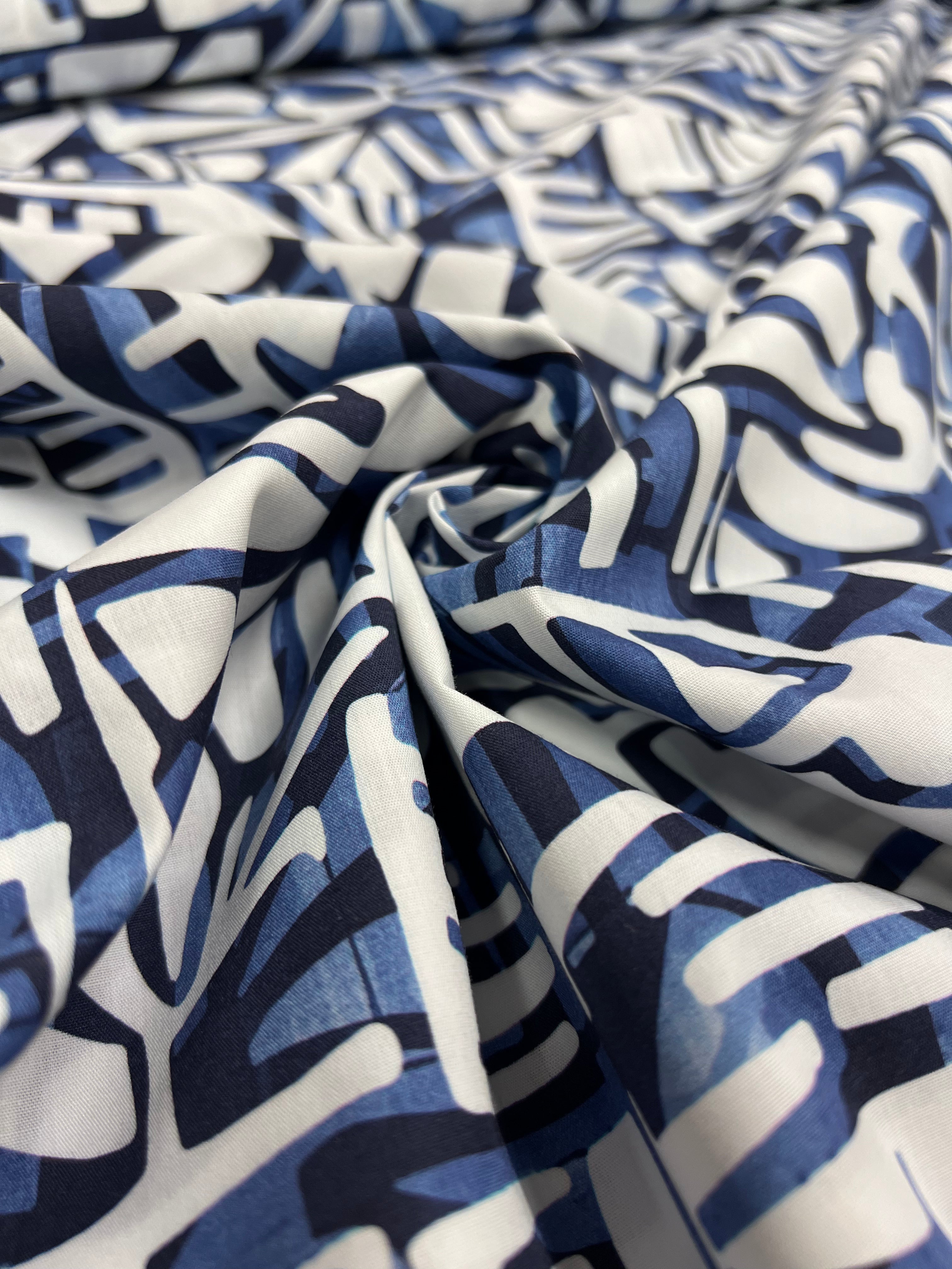 Bleu de Matisse - Poplin Katoen