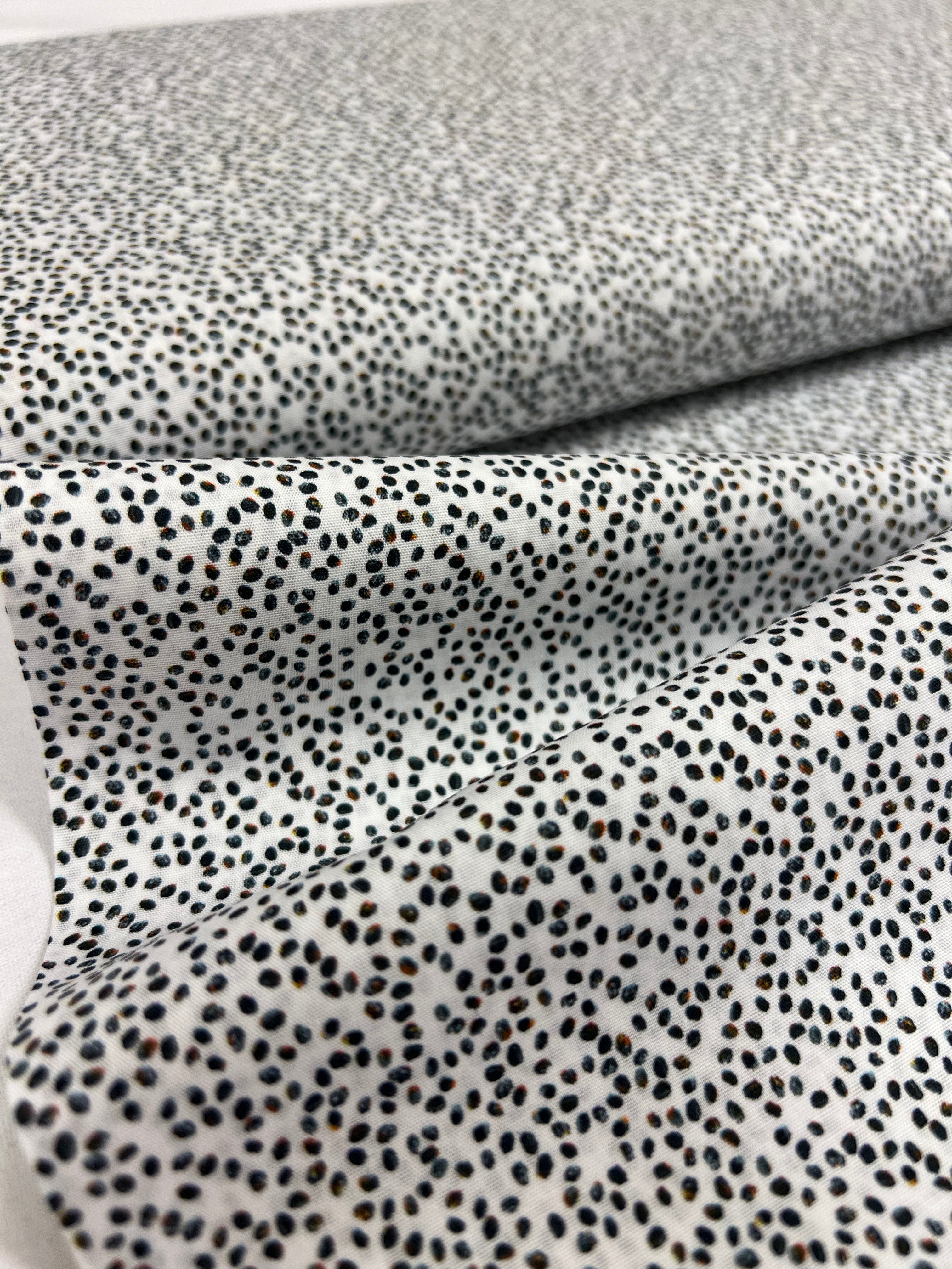 Pebbles Black - Poplin Katoen