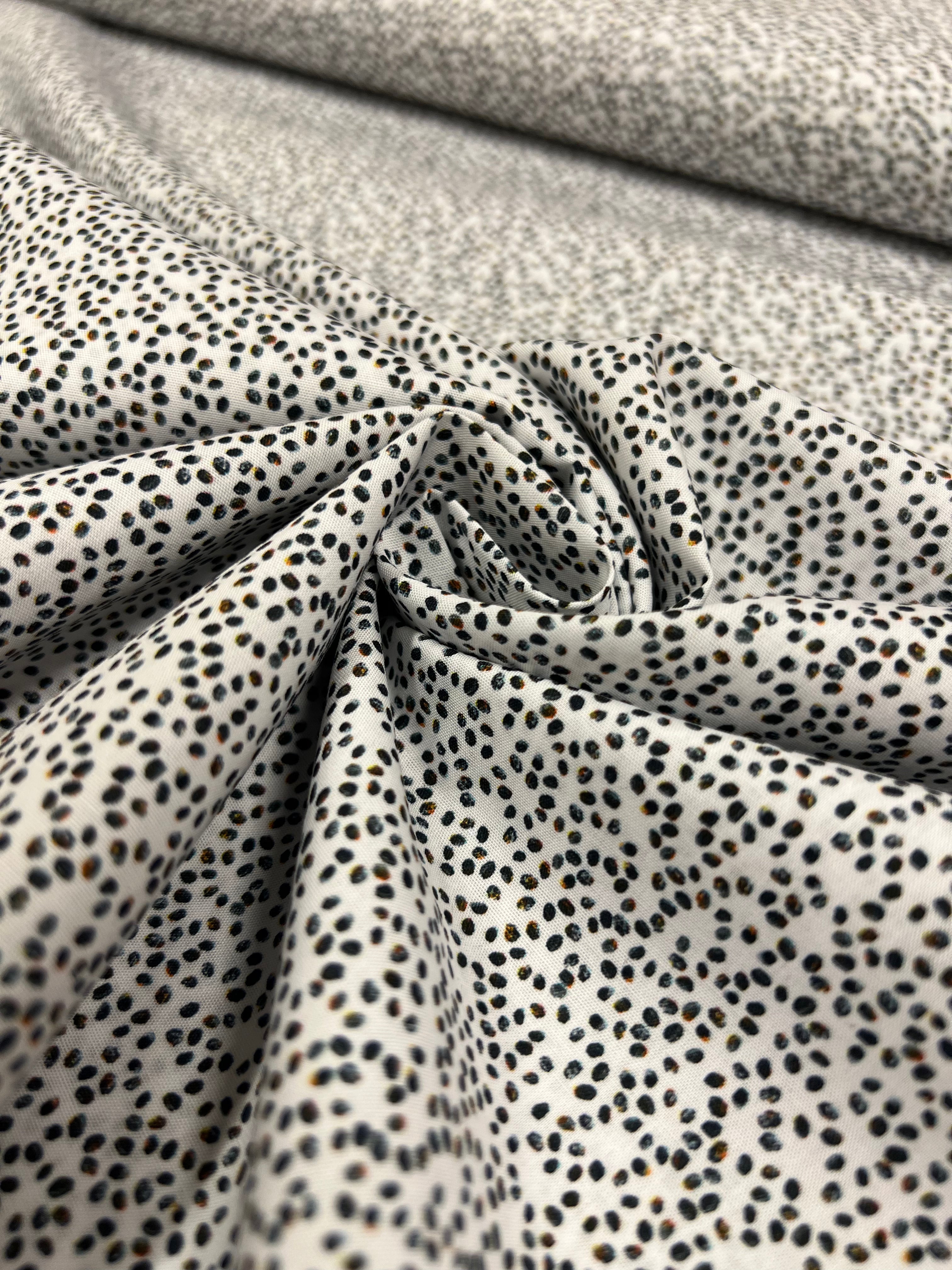 Pebbles Black - Poplin Katoen