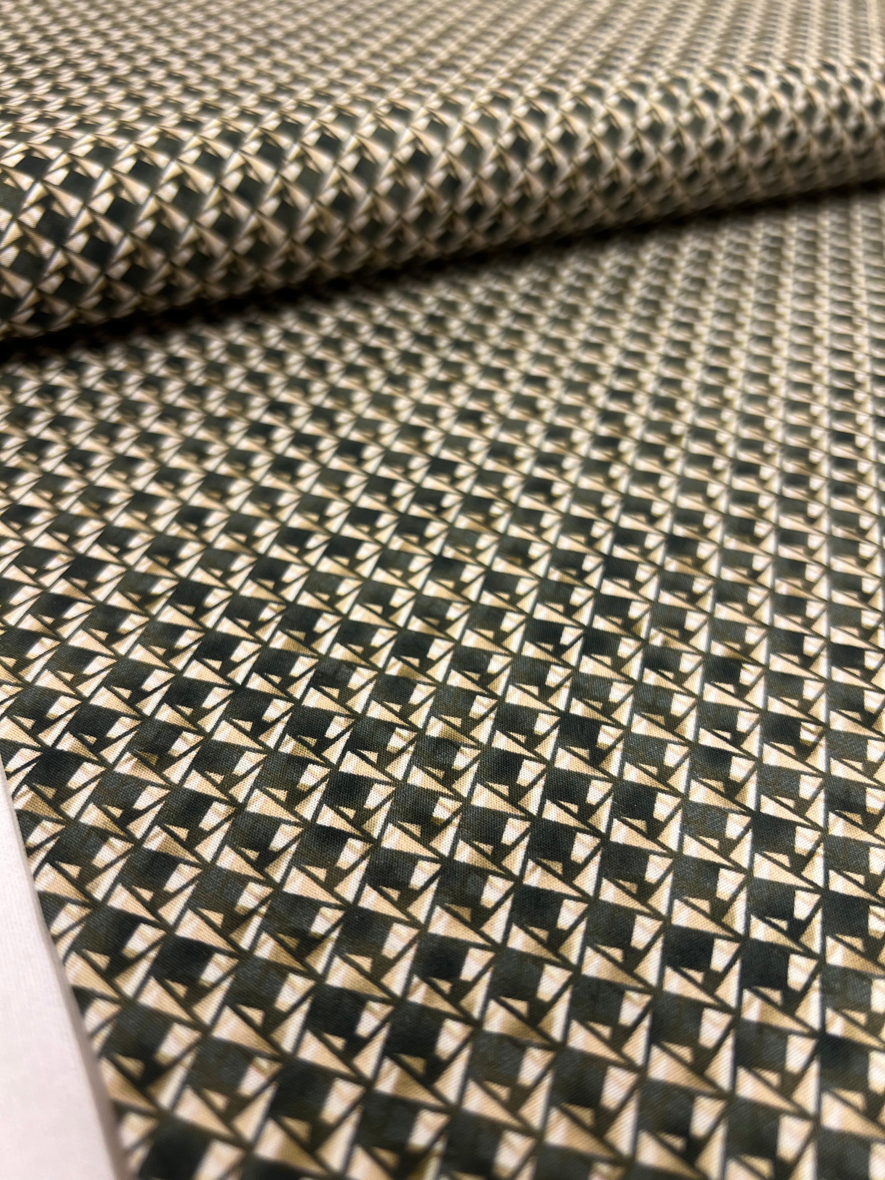 Honey Topaz Origami - Poplin Katoen