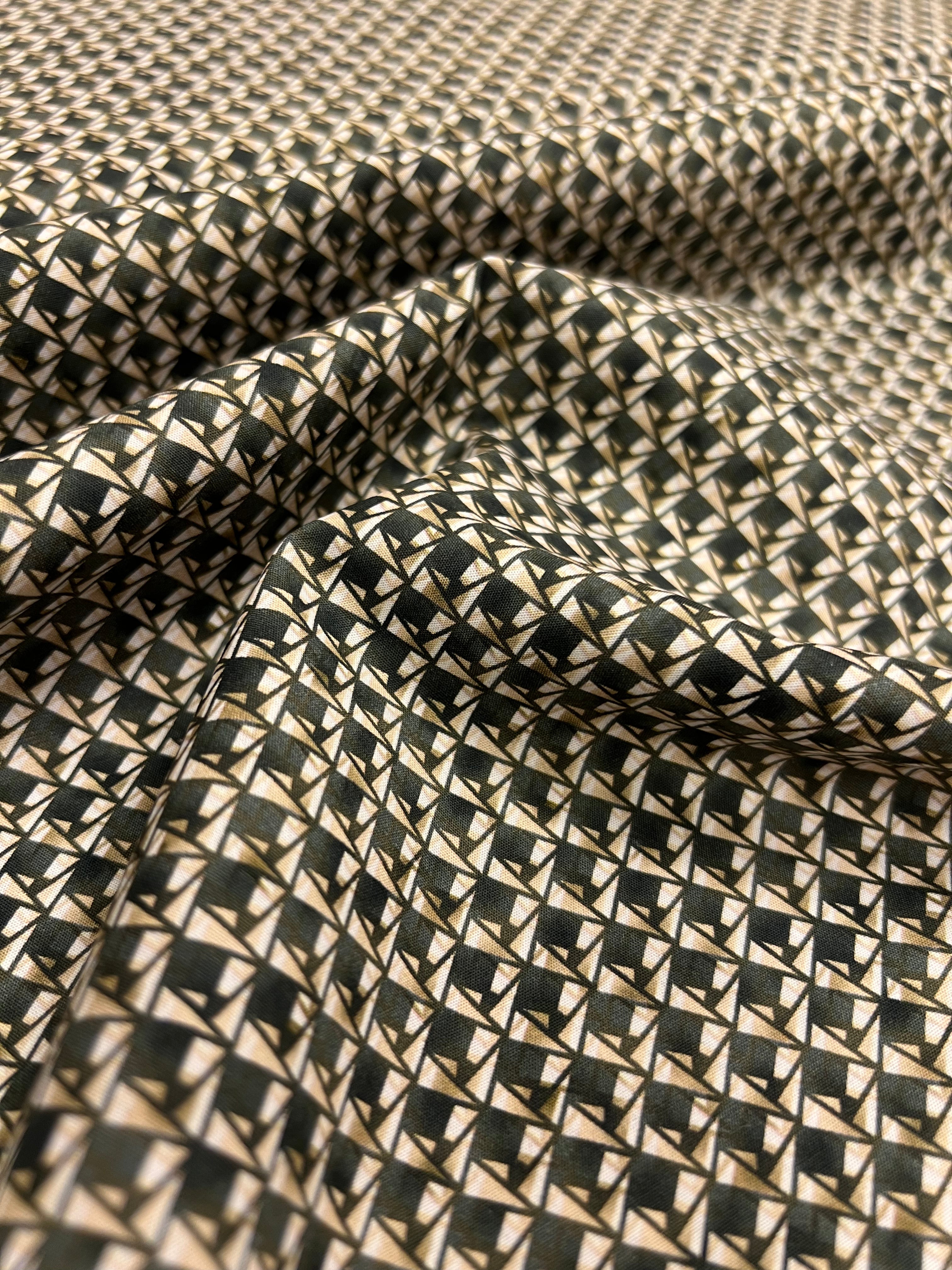 Honey Topaz Origami - Poplin Katoen