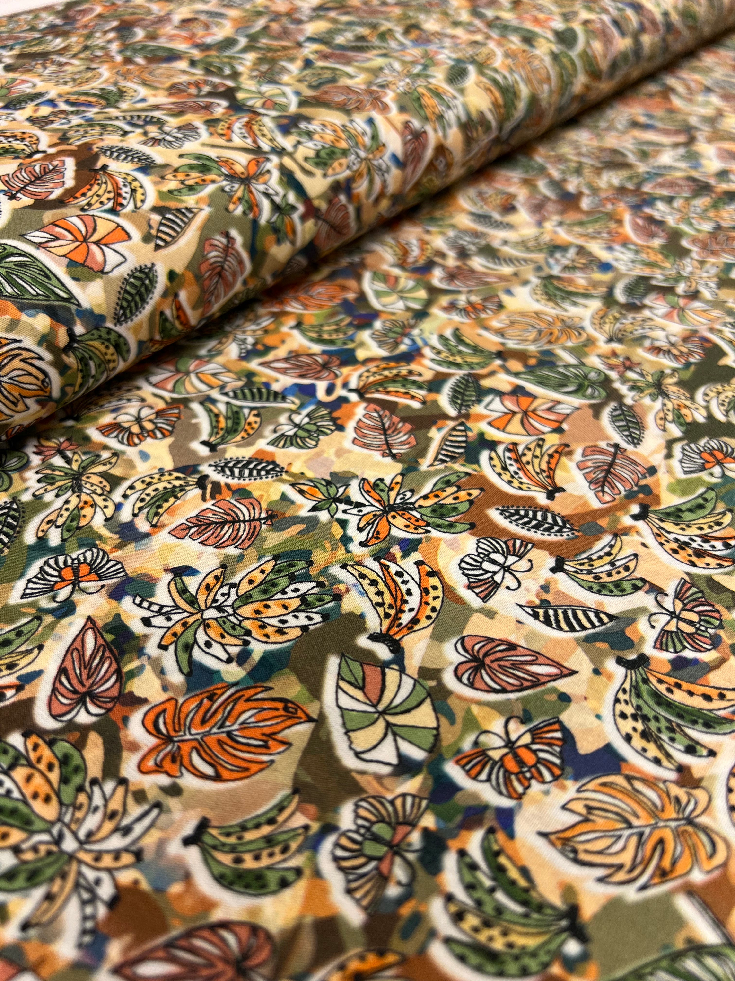 Jungle Jive Bright - Poplin Katoen