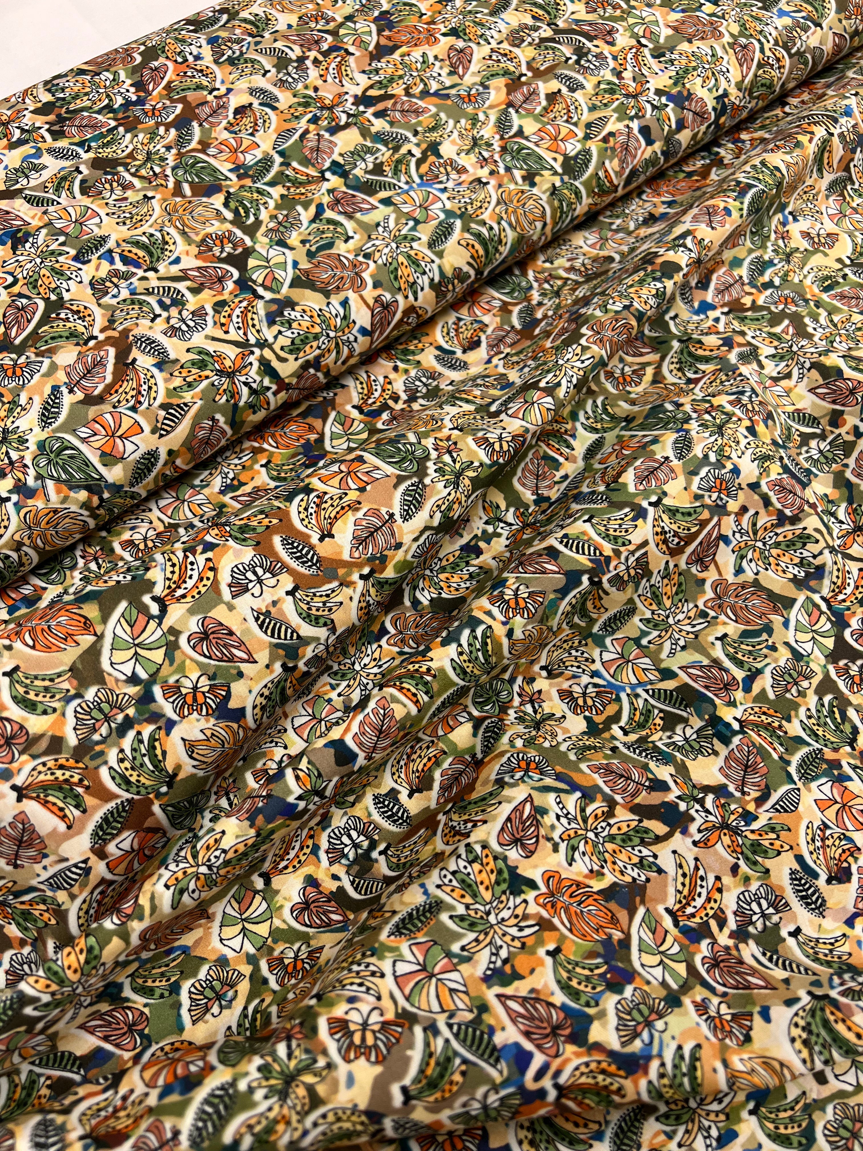 Jungle Jive Bright - Poplin Katoen