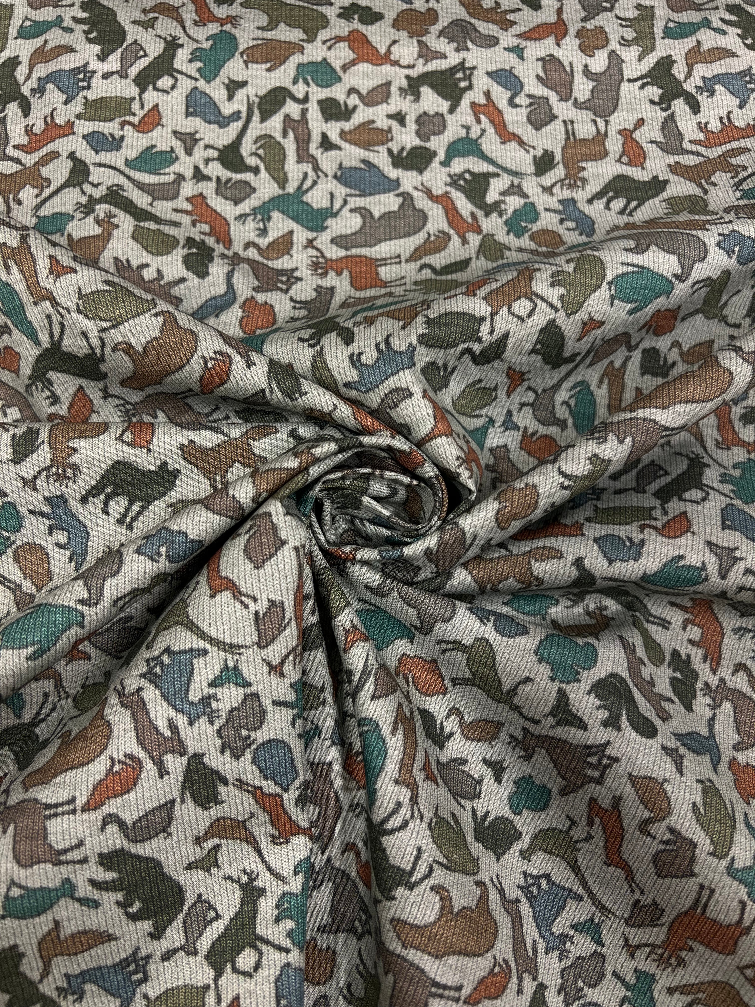 Wildwood Green - Poplin Katoen
