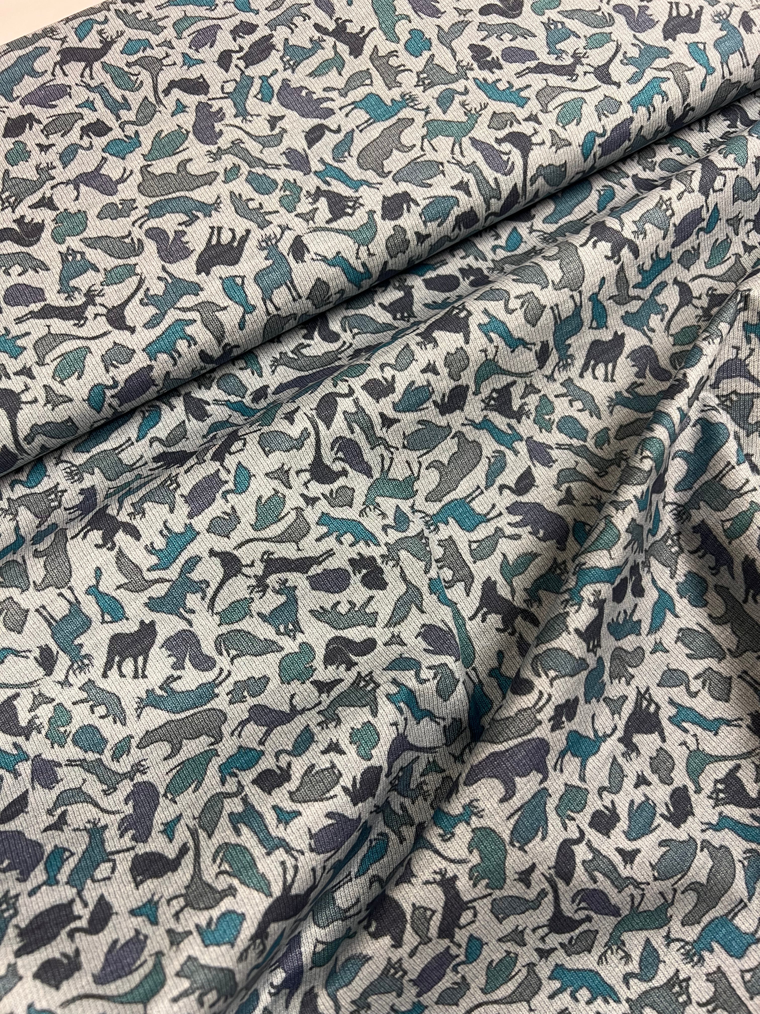 Wildwood Blue - Poplin Katoen