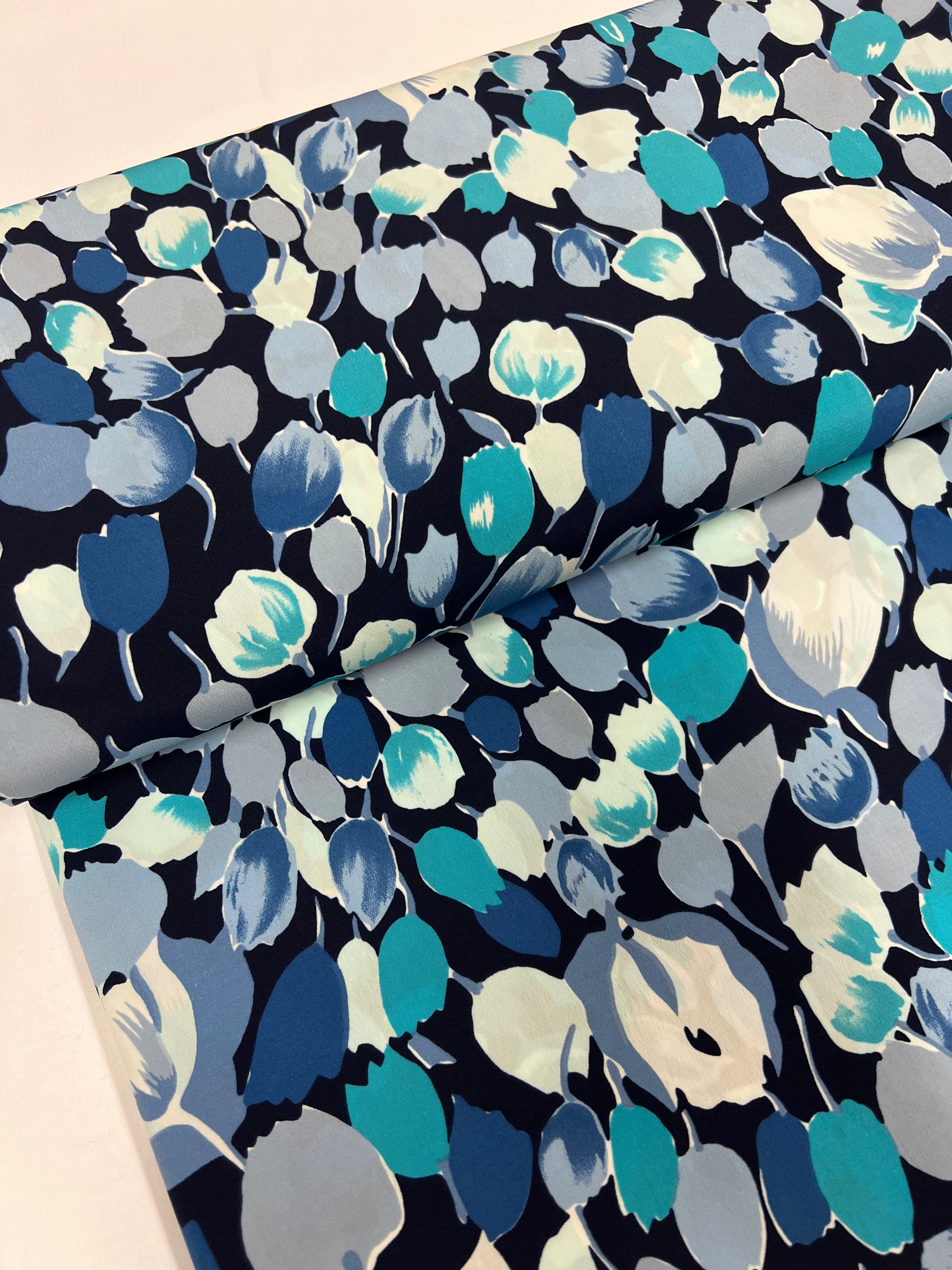 Blauwe Tulpen - Polyester