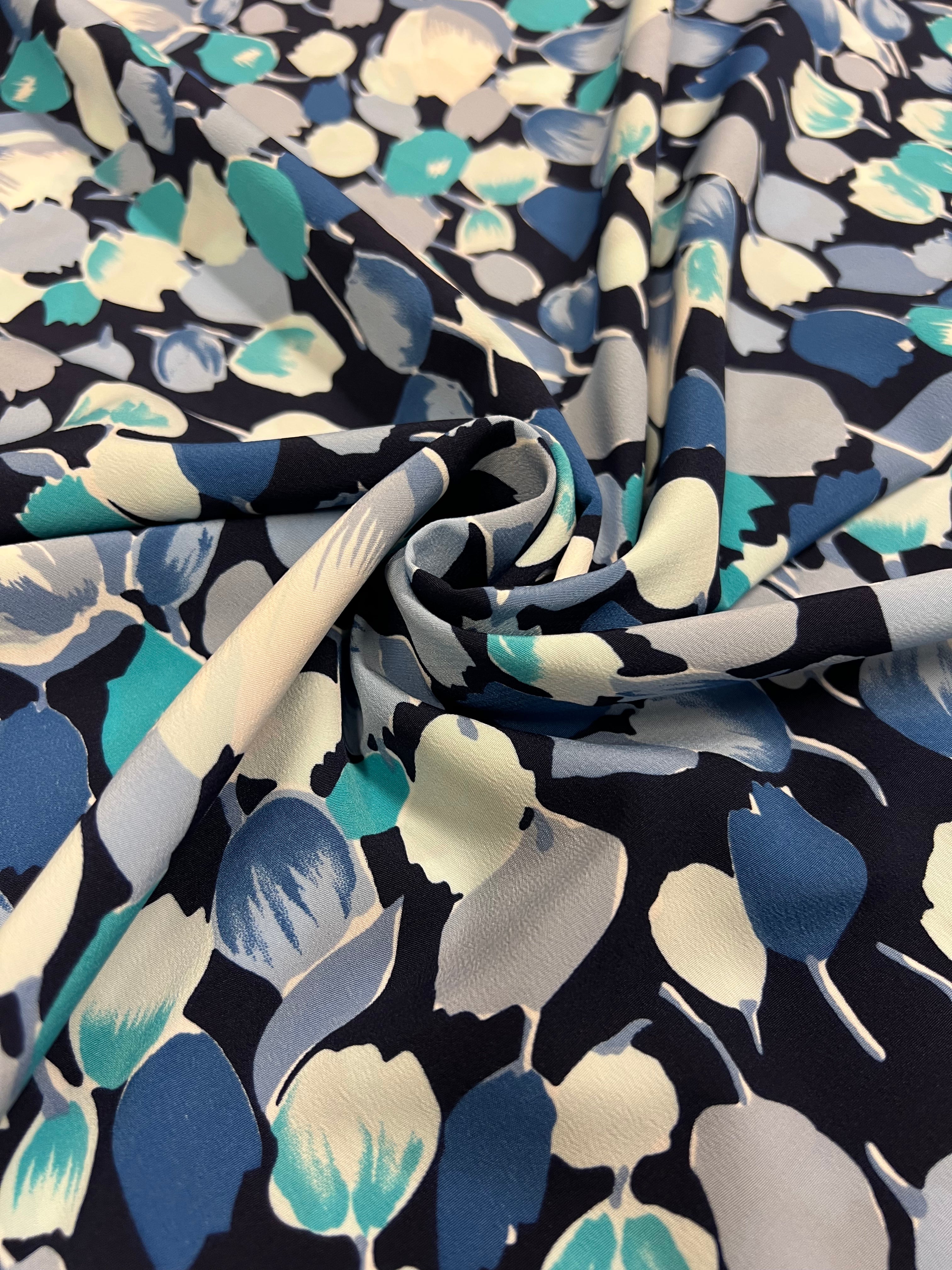 Blauwe Tulpen - Polyester