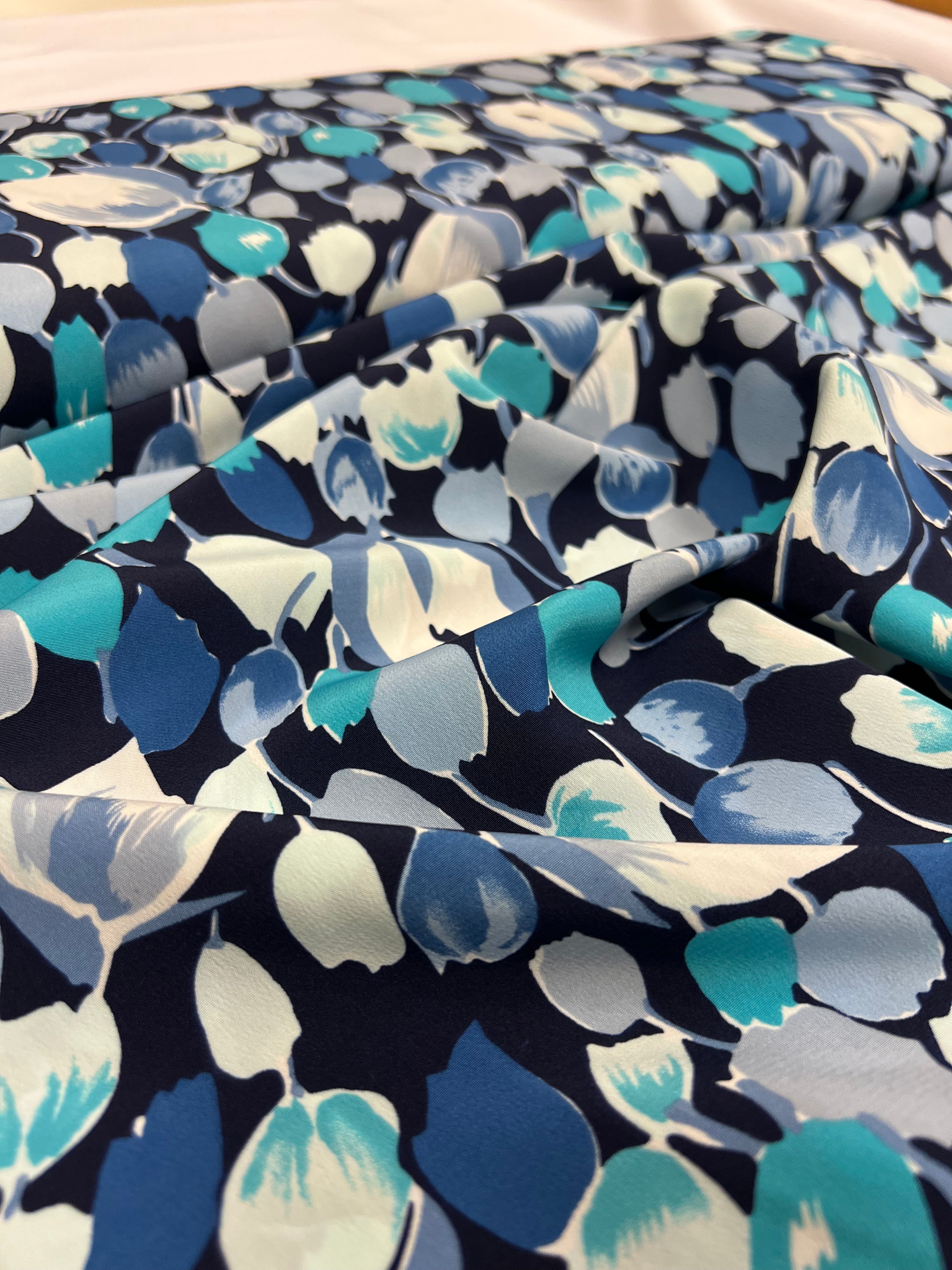 Blauwe Tulpen - Polyester