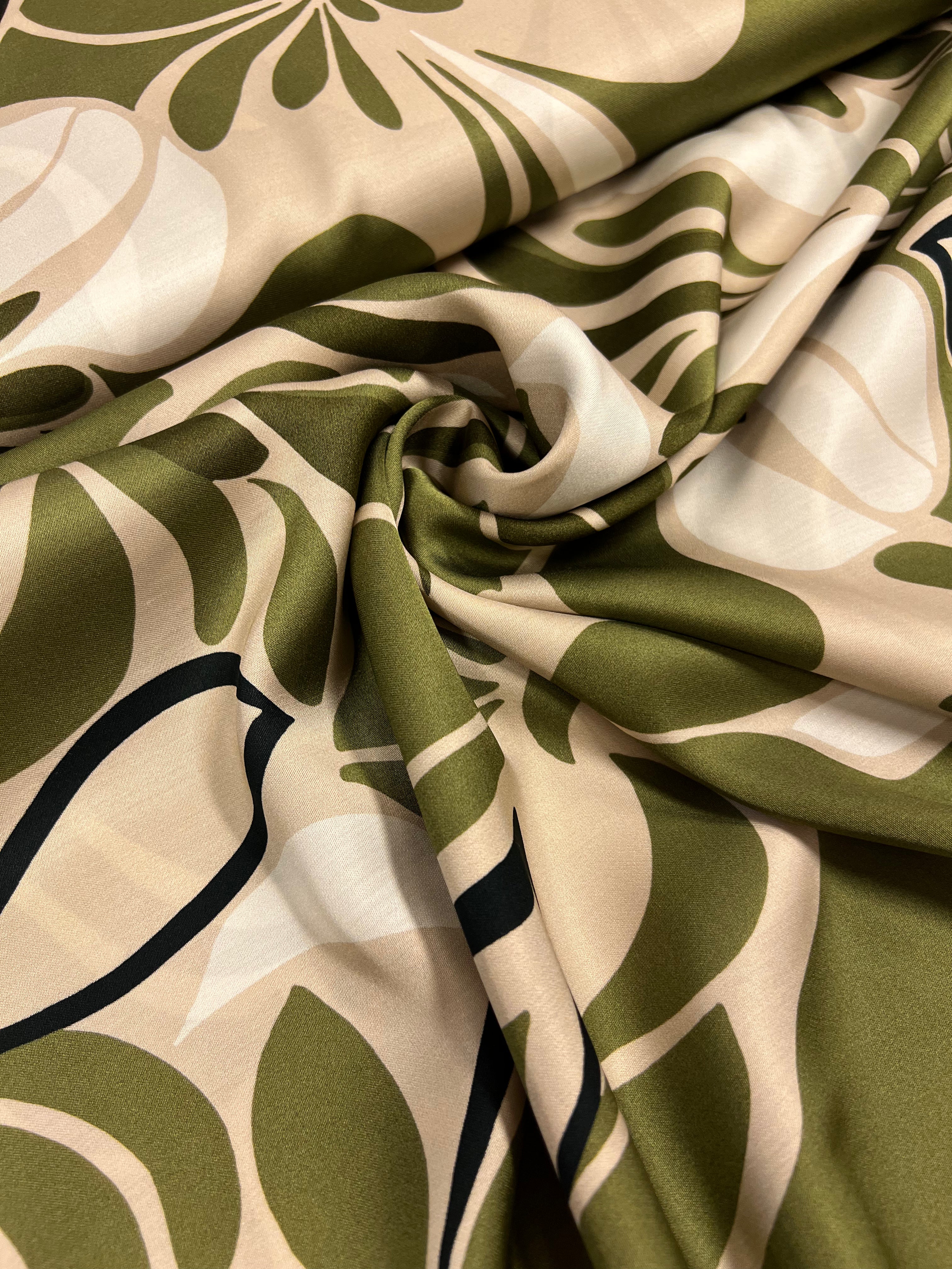 Glossy Garden - Viscose (satijn)