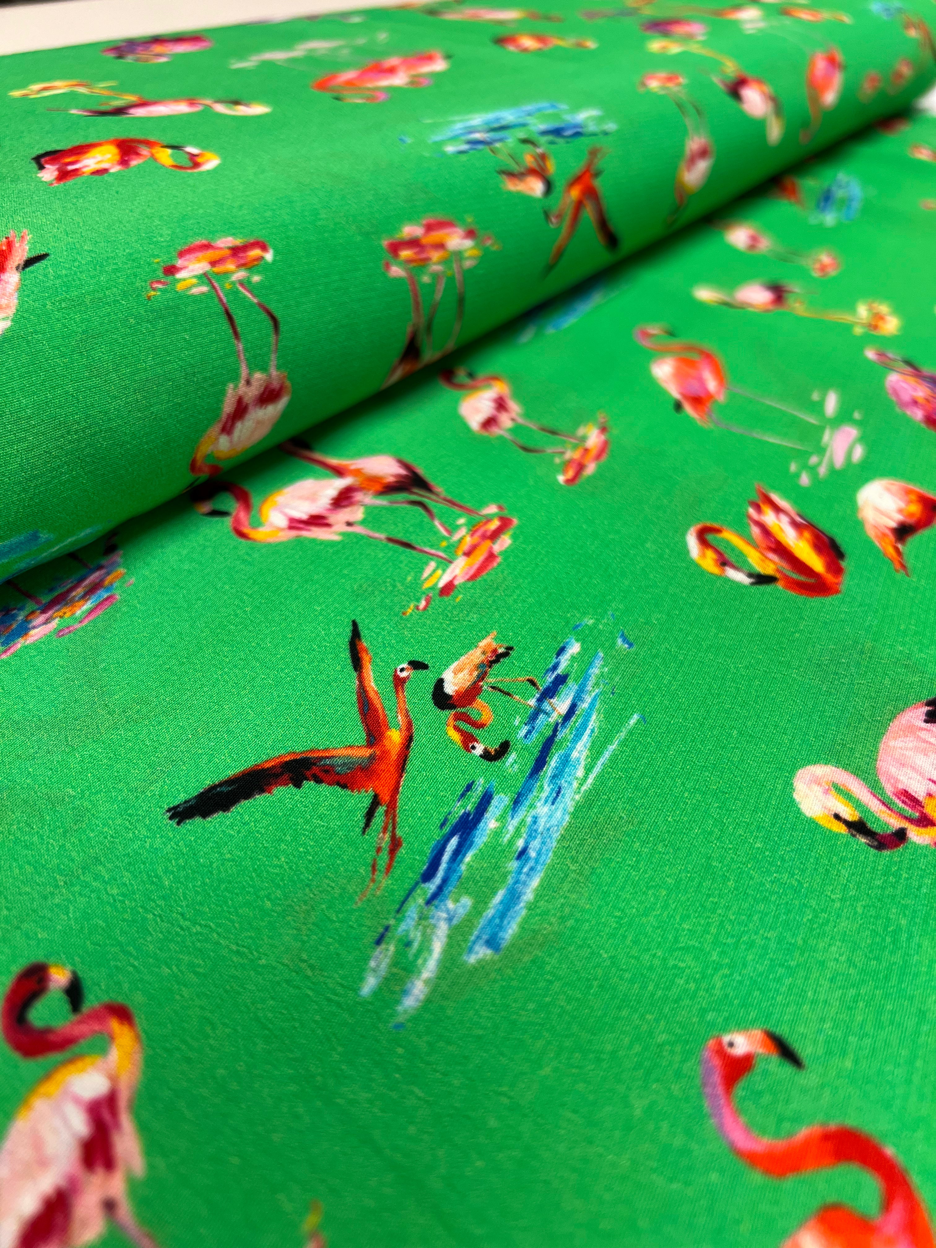 Flamingo Zoo - Viscose
