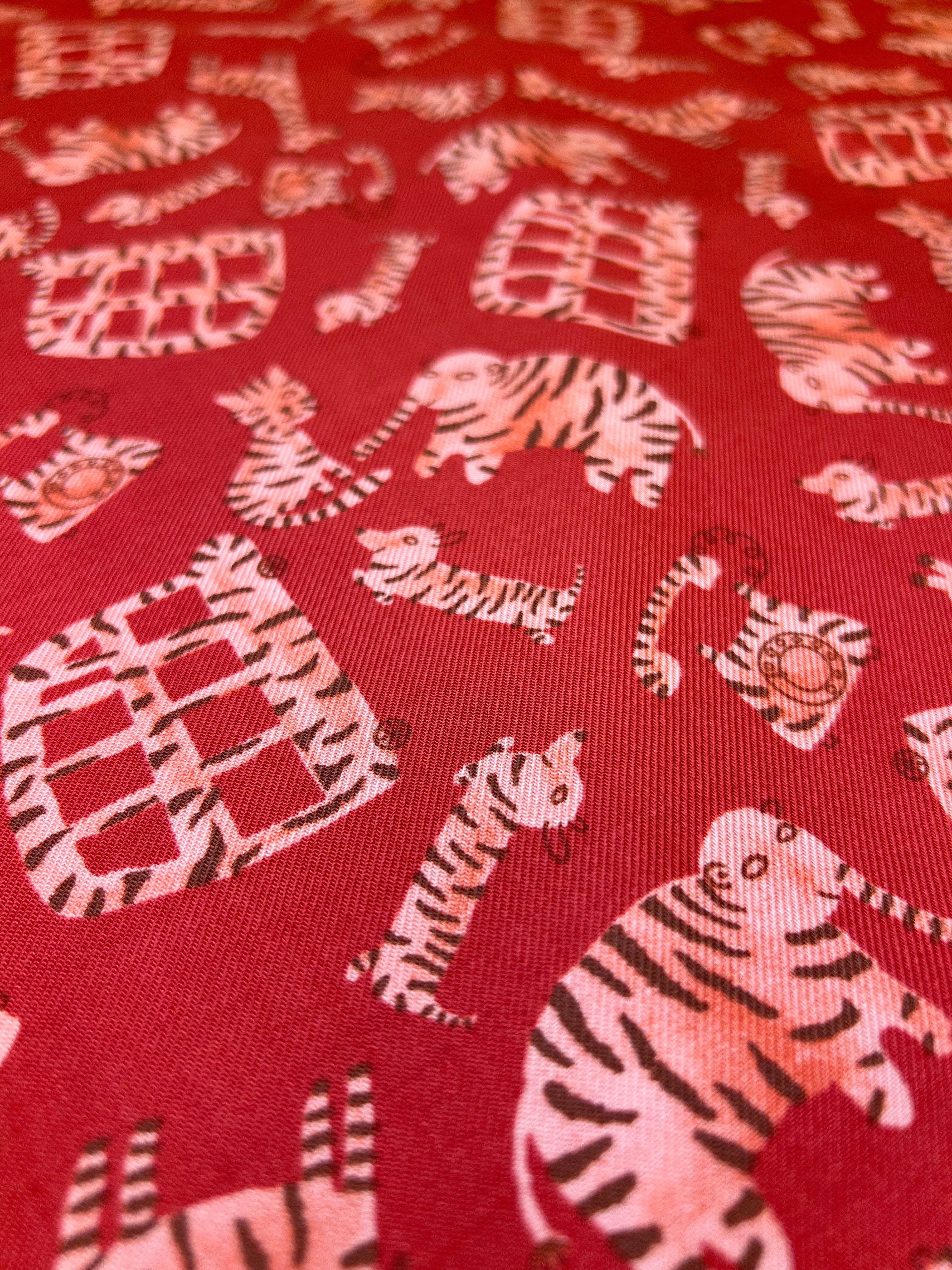 Wild van Streepjes - Katoen/Viscose