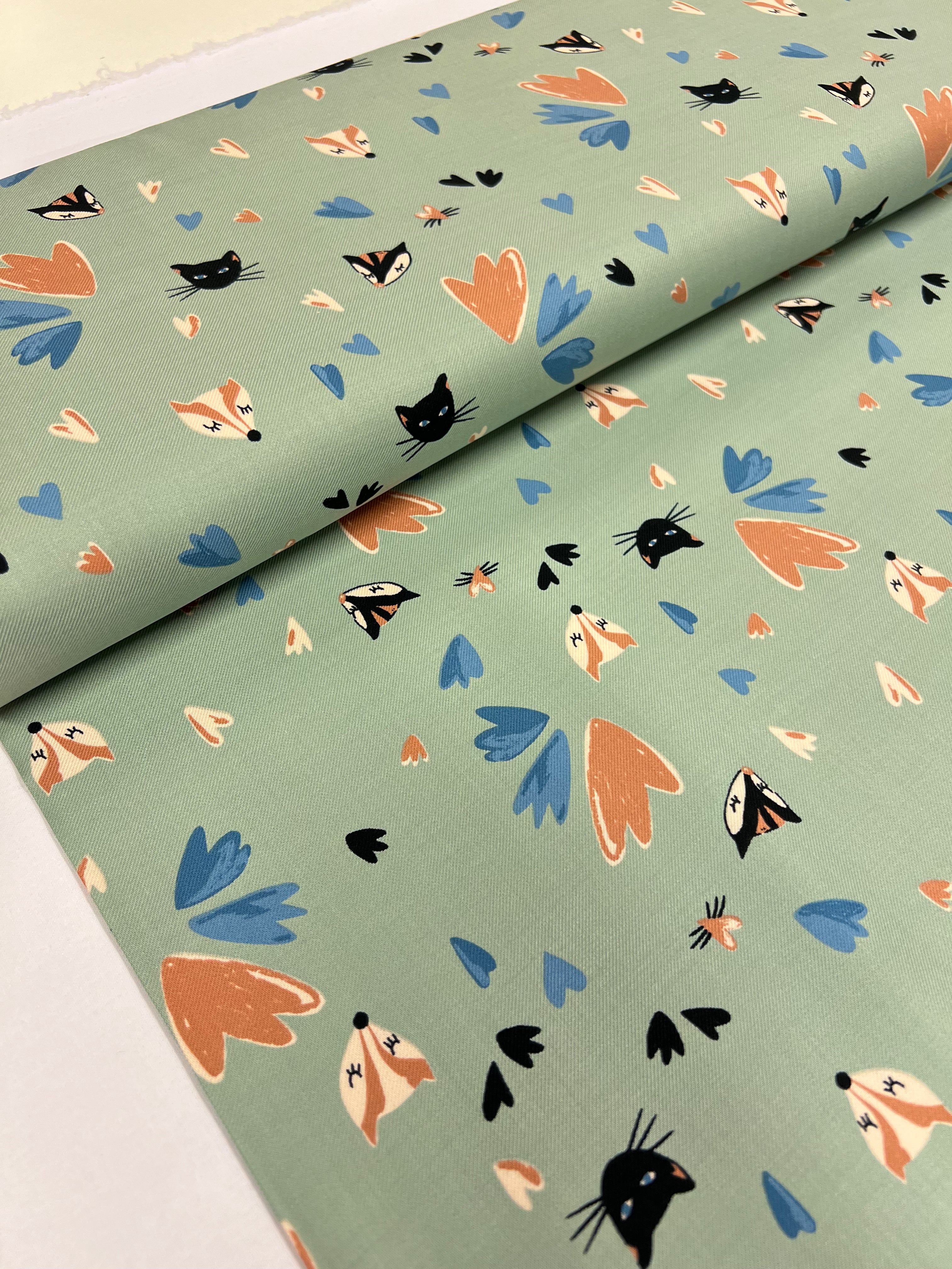 Kat & Vos Oudgroen - Katoen/Viscose