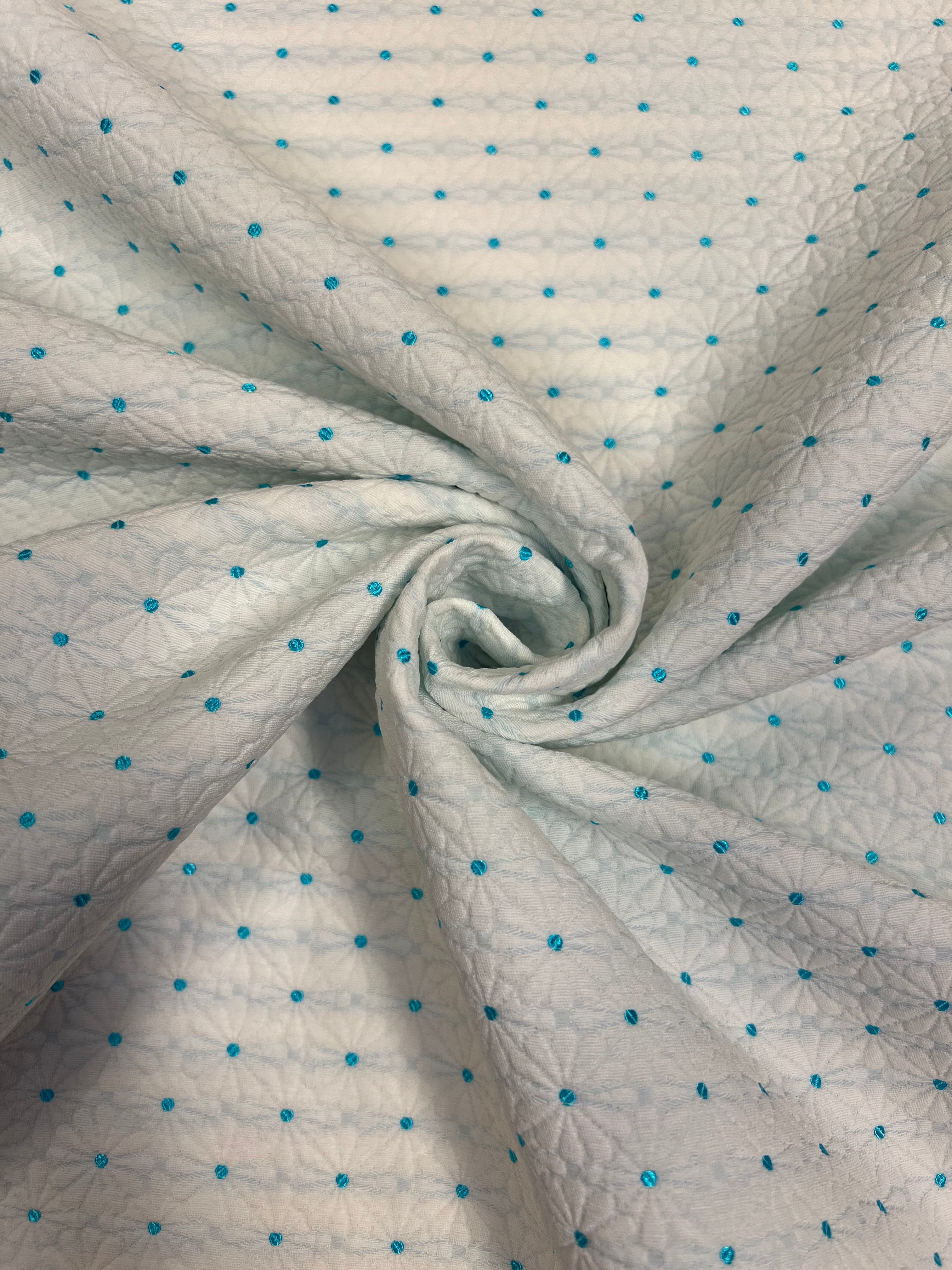 Teal-Eyed Daisy - Jacquard