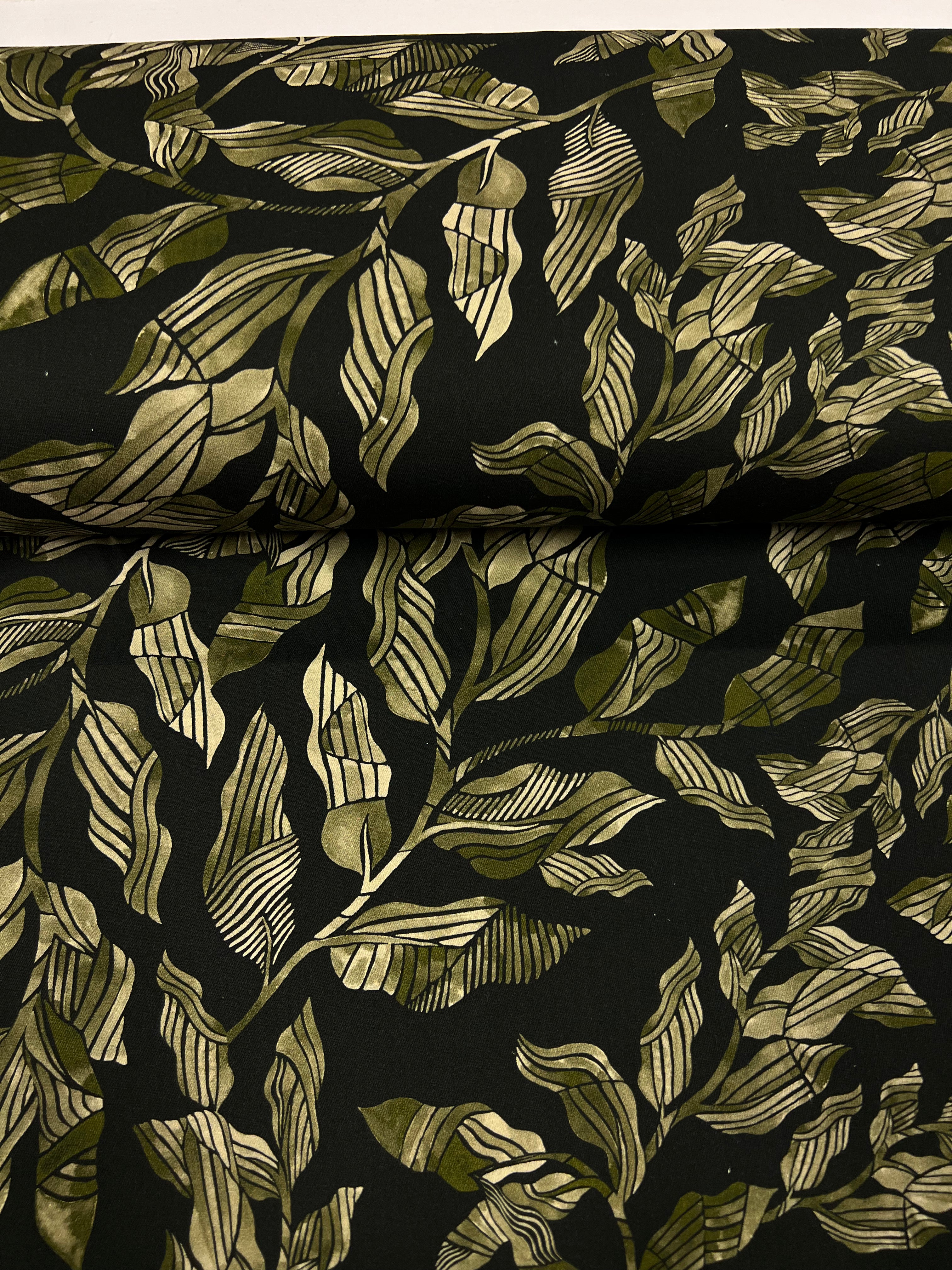 Green Leaves - Stretchdenim