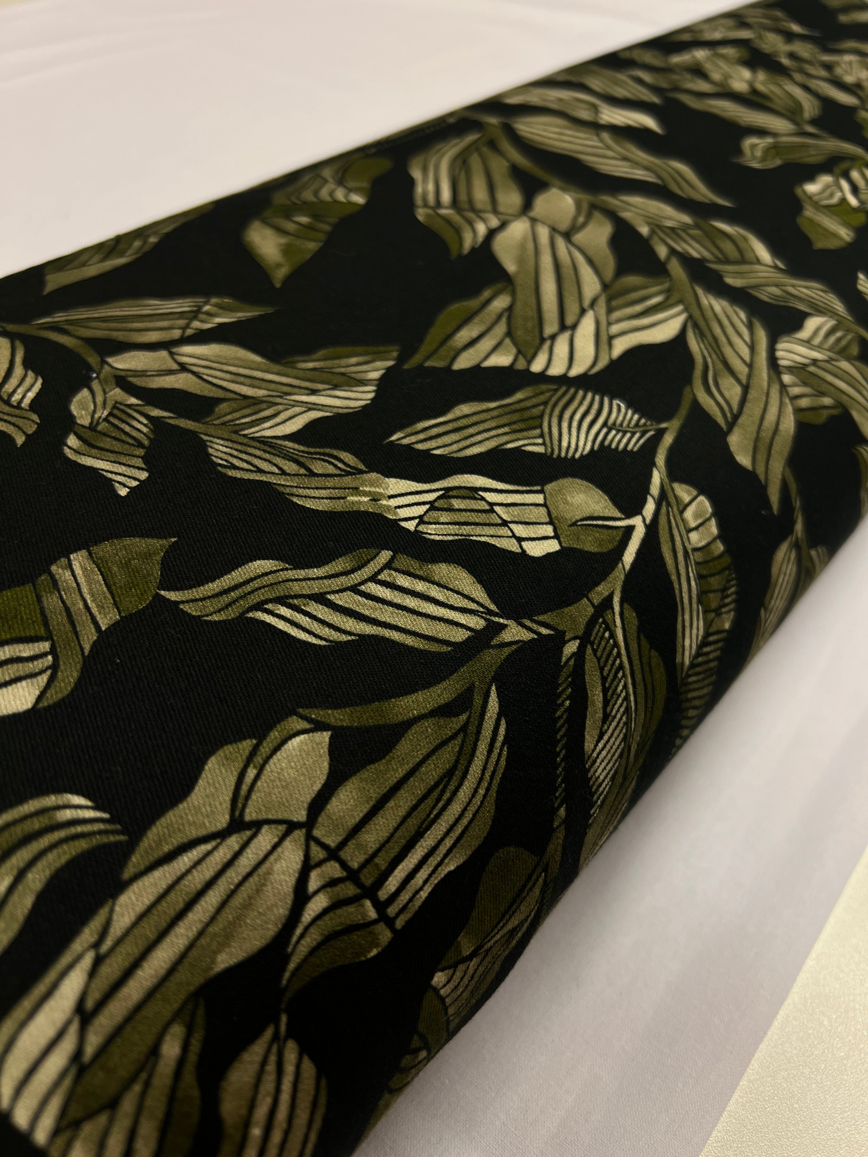 Green Leaves - Stretchdenim