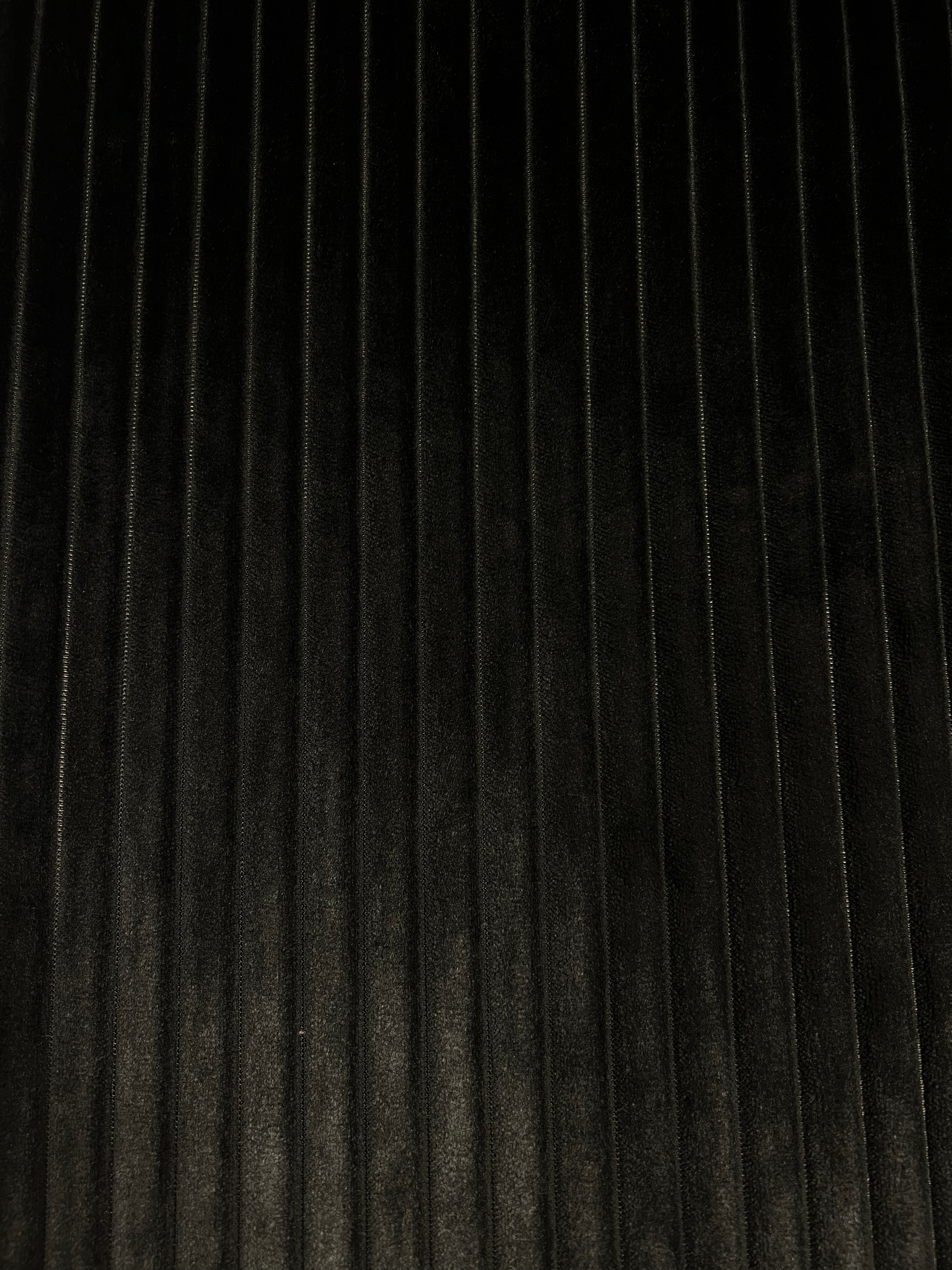 Black Stripes - Faux Fur