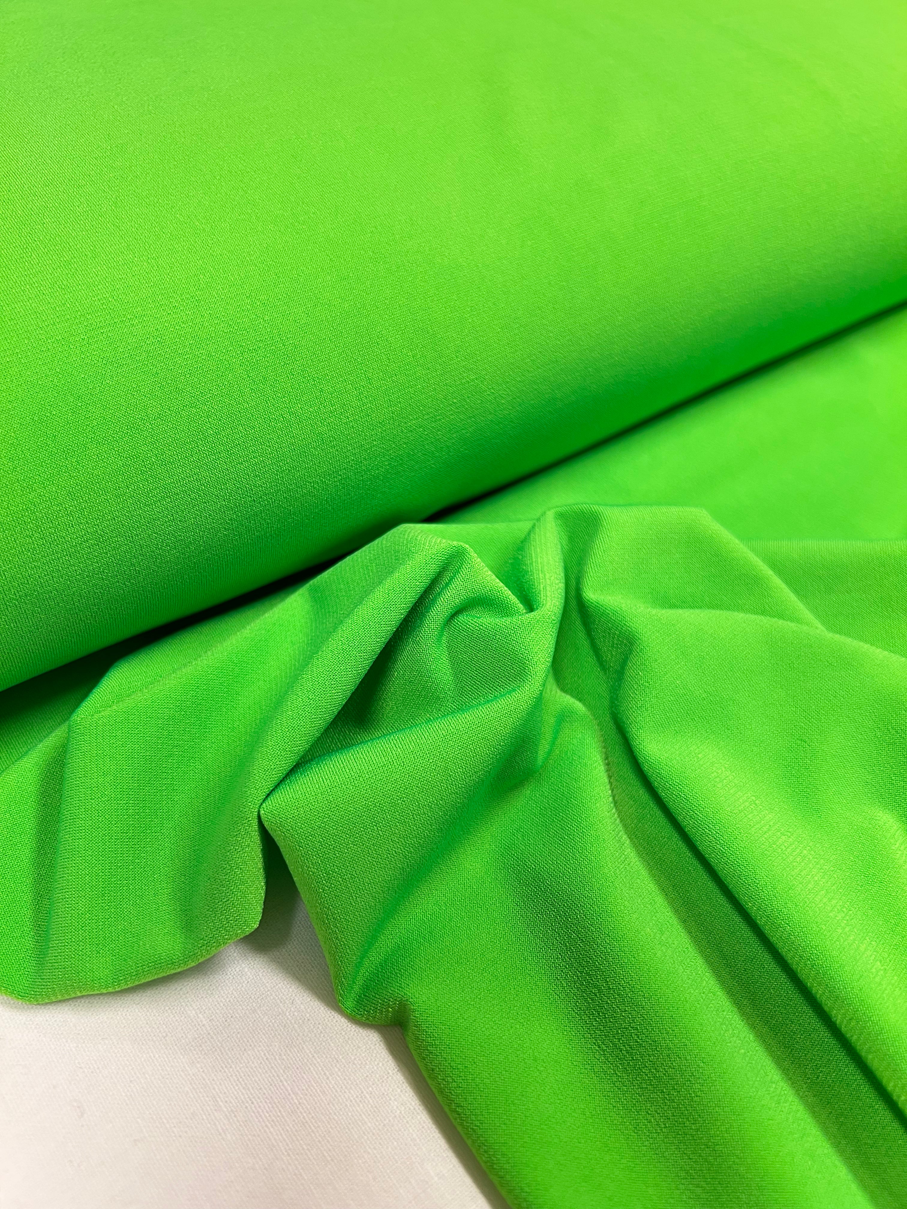 Neongroen - Polyestertricot